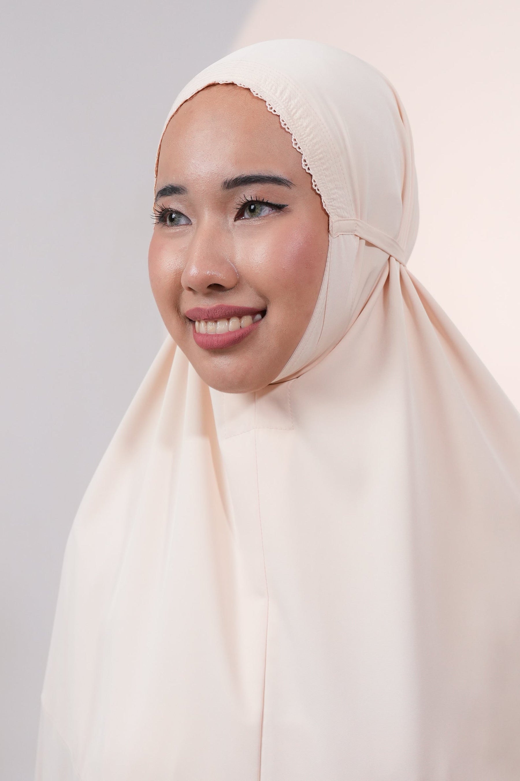 Dewdrops in Creme Brulee Prayer Wear