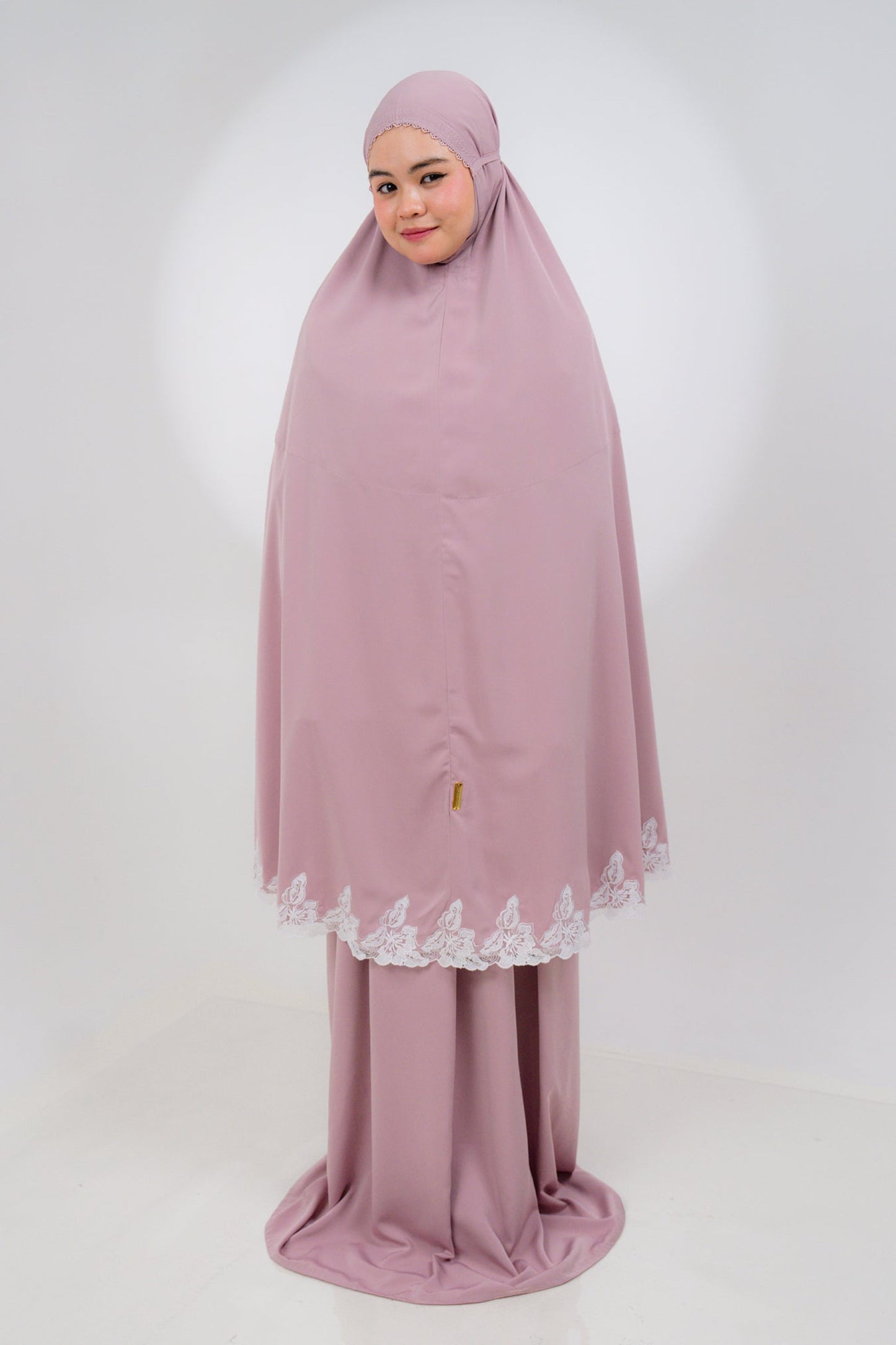 Lace Petals In Rose Prayer Wear