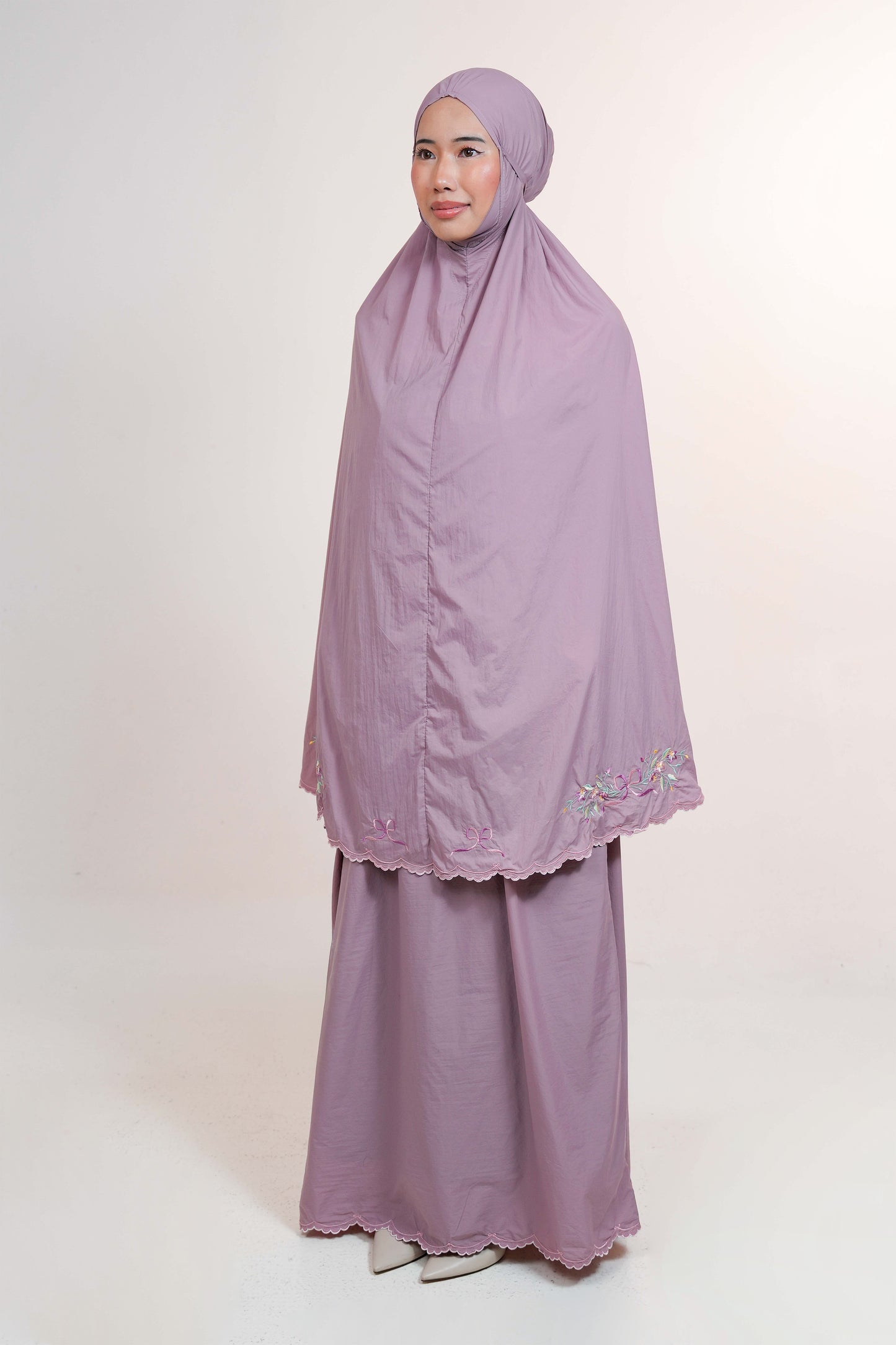 Whispered Grace in Enchanted Violet