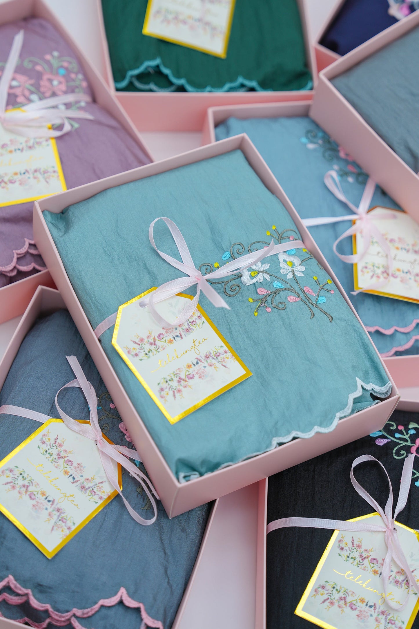 Premium Travel Telekung In Mint Prayer Wear