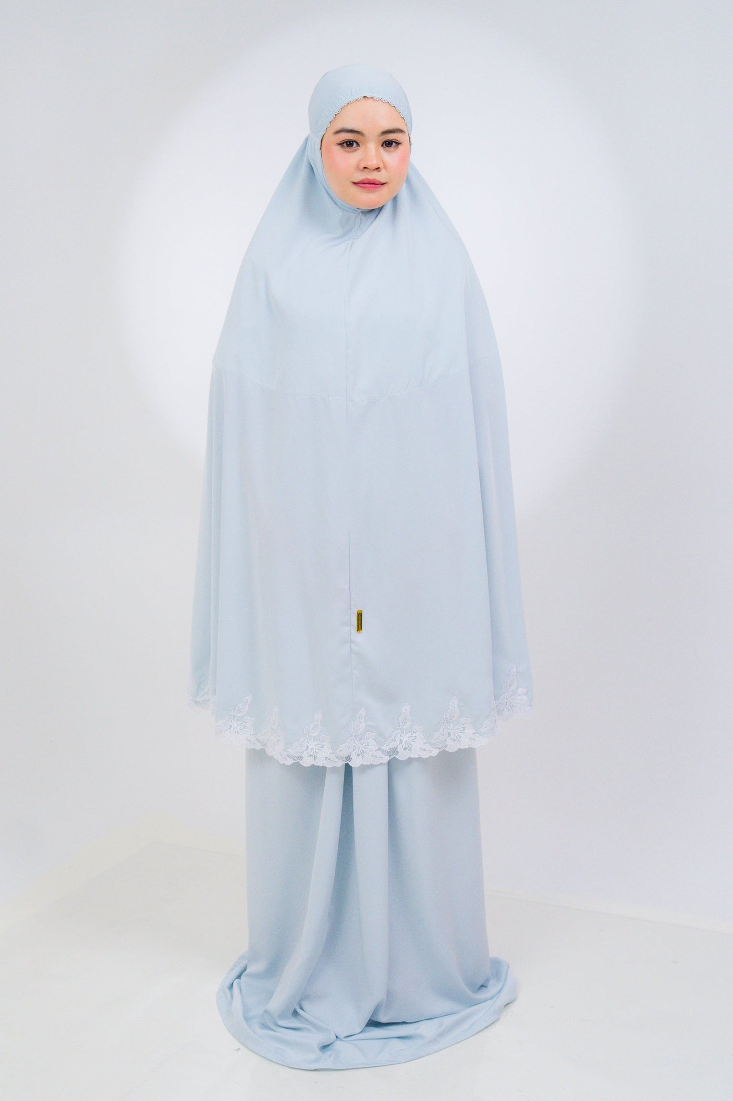 Lace Petals In Earl Blue Prayer Wear