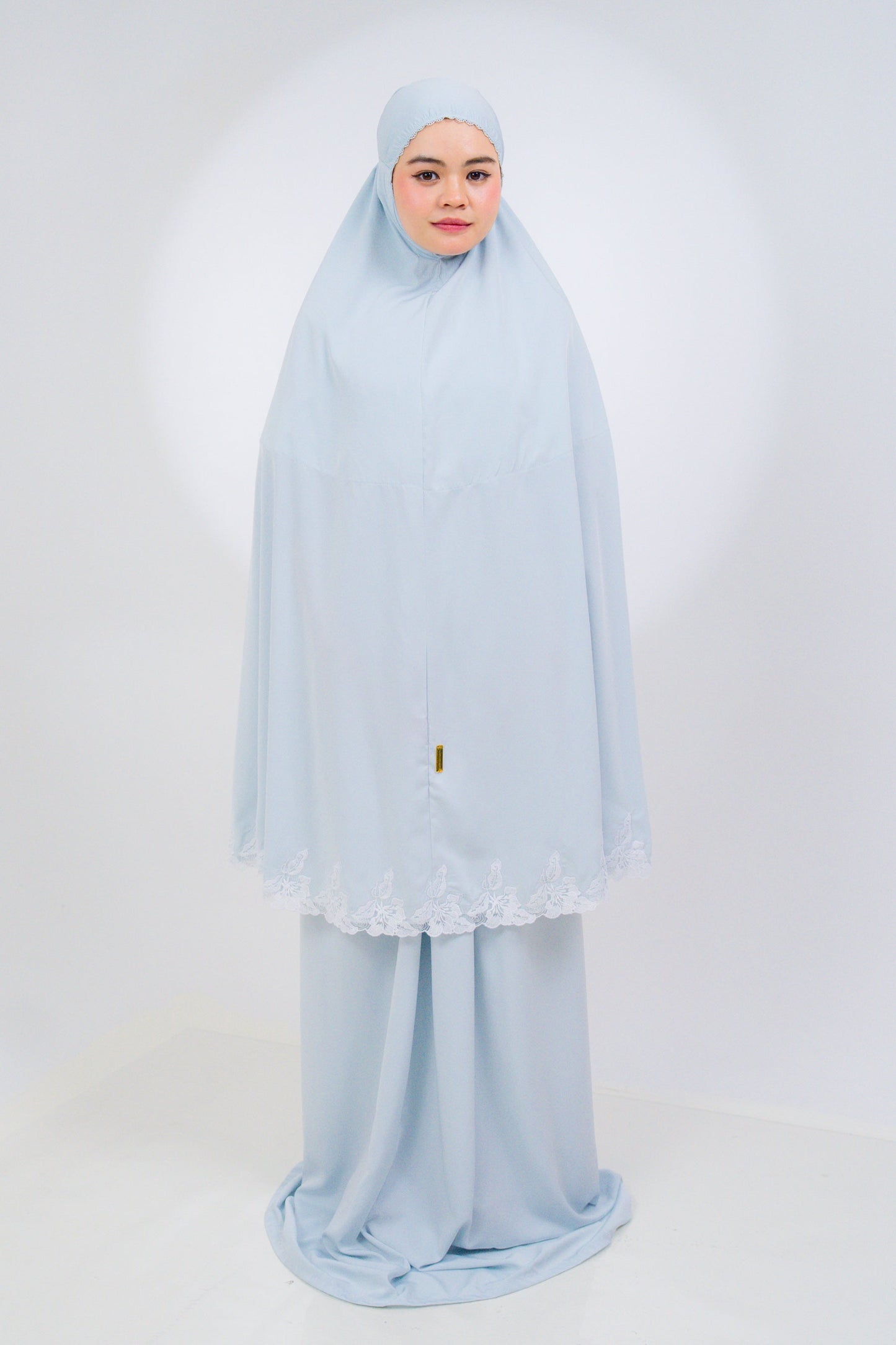 Lace Petals In Earl Blue Prayer Wear