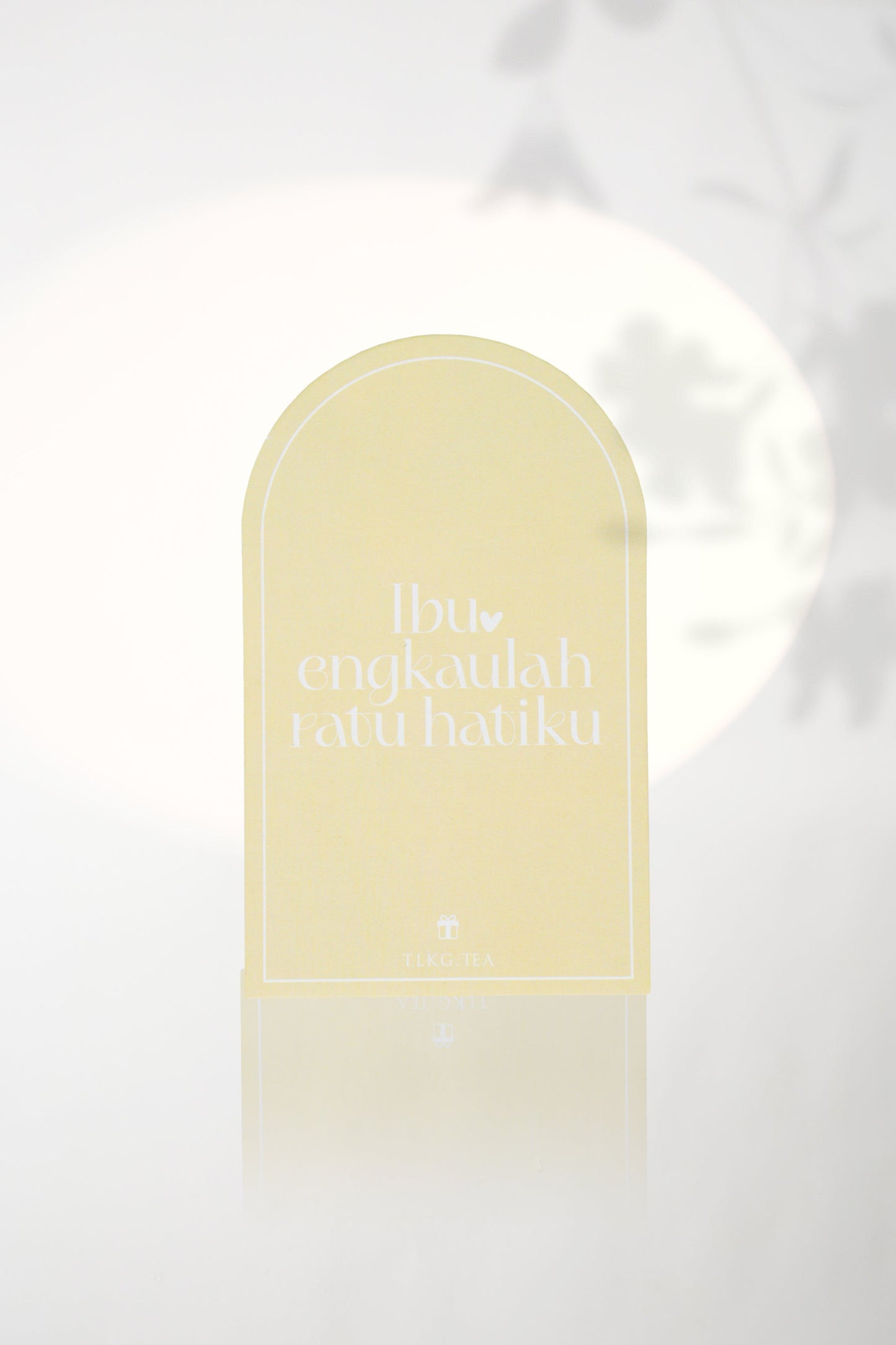 Arch Message Card (Pack Of 5) Ibu Engkaulah Ratu Hatiku Greeting
