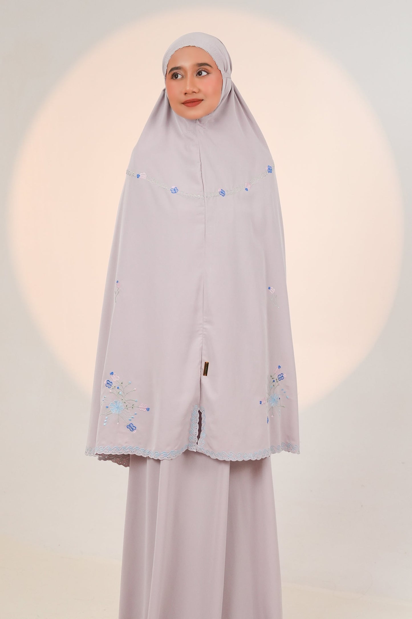 Amelie in Mulberry Prayer Wear