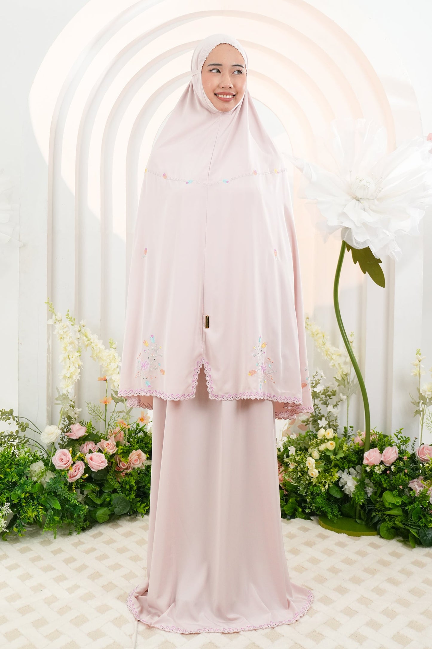 Amelie in Pink Lemonade Prayer Wear