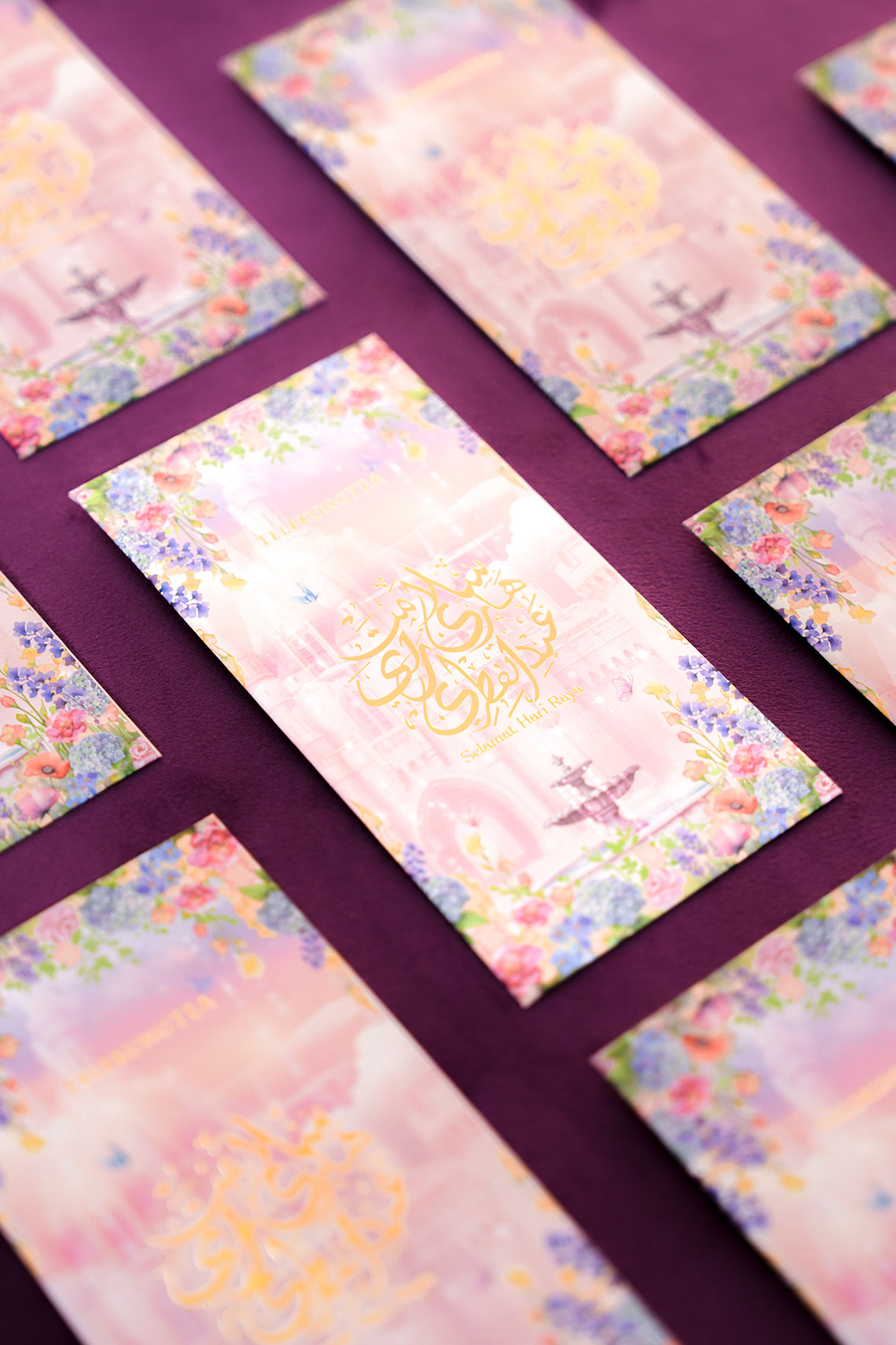 Pack of 5 Sampul Raya - Enchanted