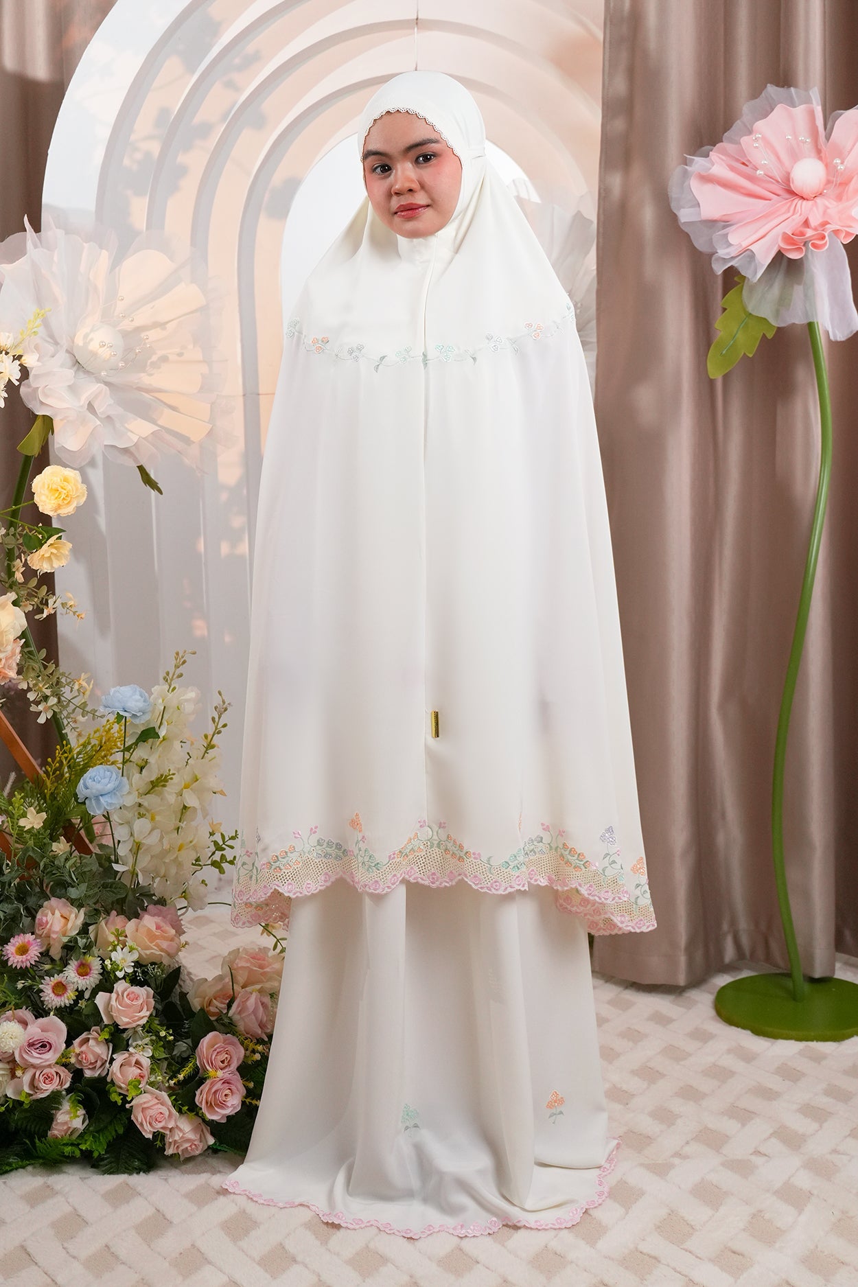 Aveline in Cream Prayer Wear