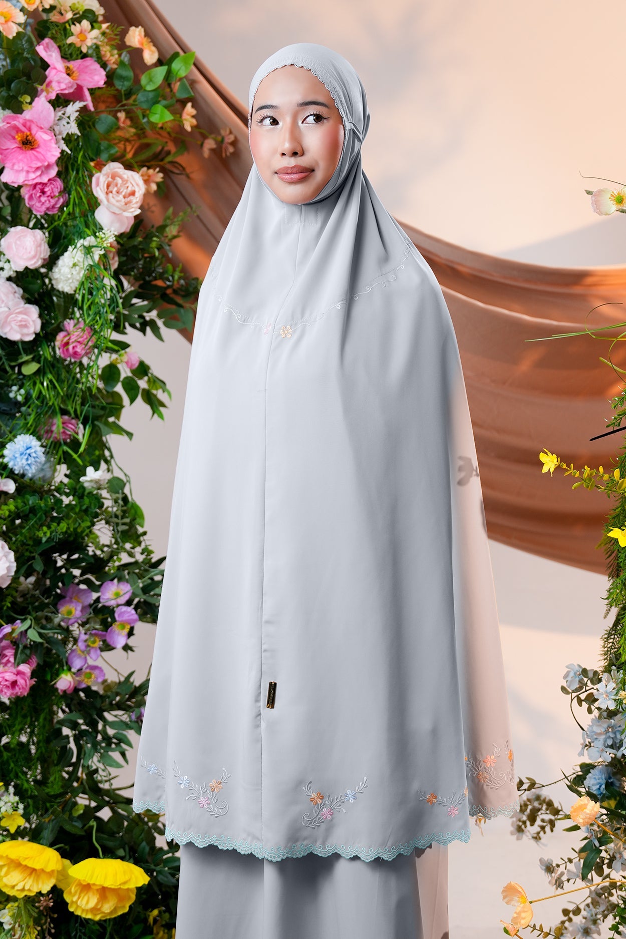 Celine in Earl Blue Prayer Wear