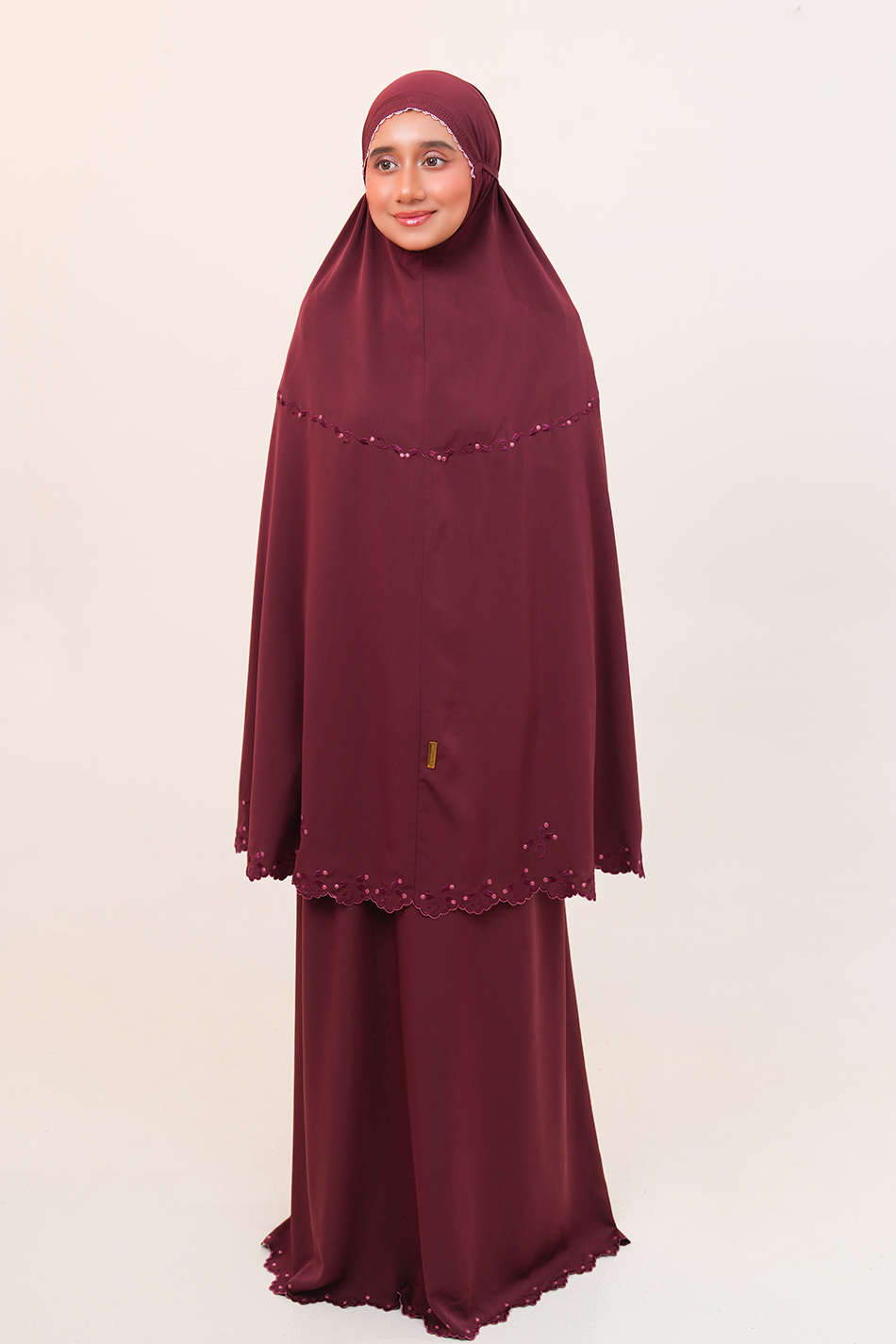 Dalia in Dark Cherry Prayer Wear