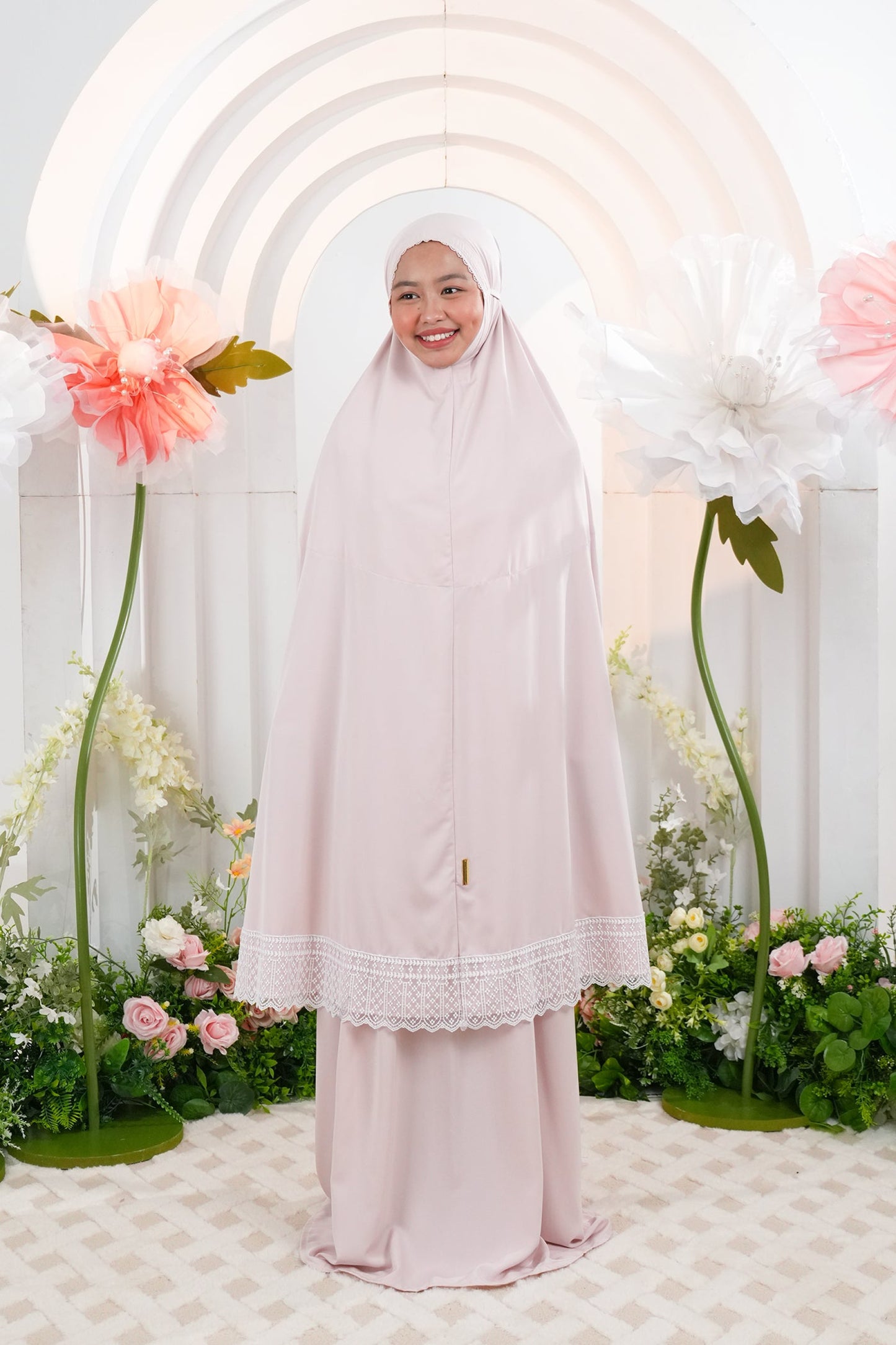 Dewdrops (Tweens) in Pink Lemonade Prayer Wear