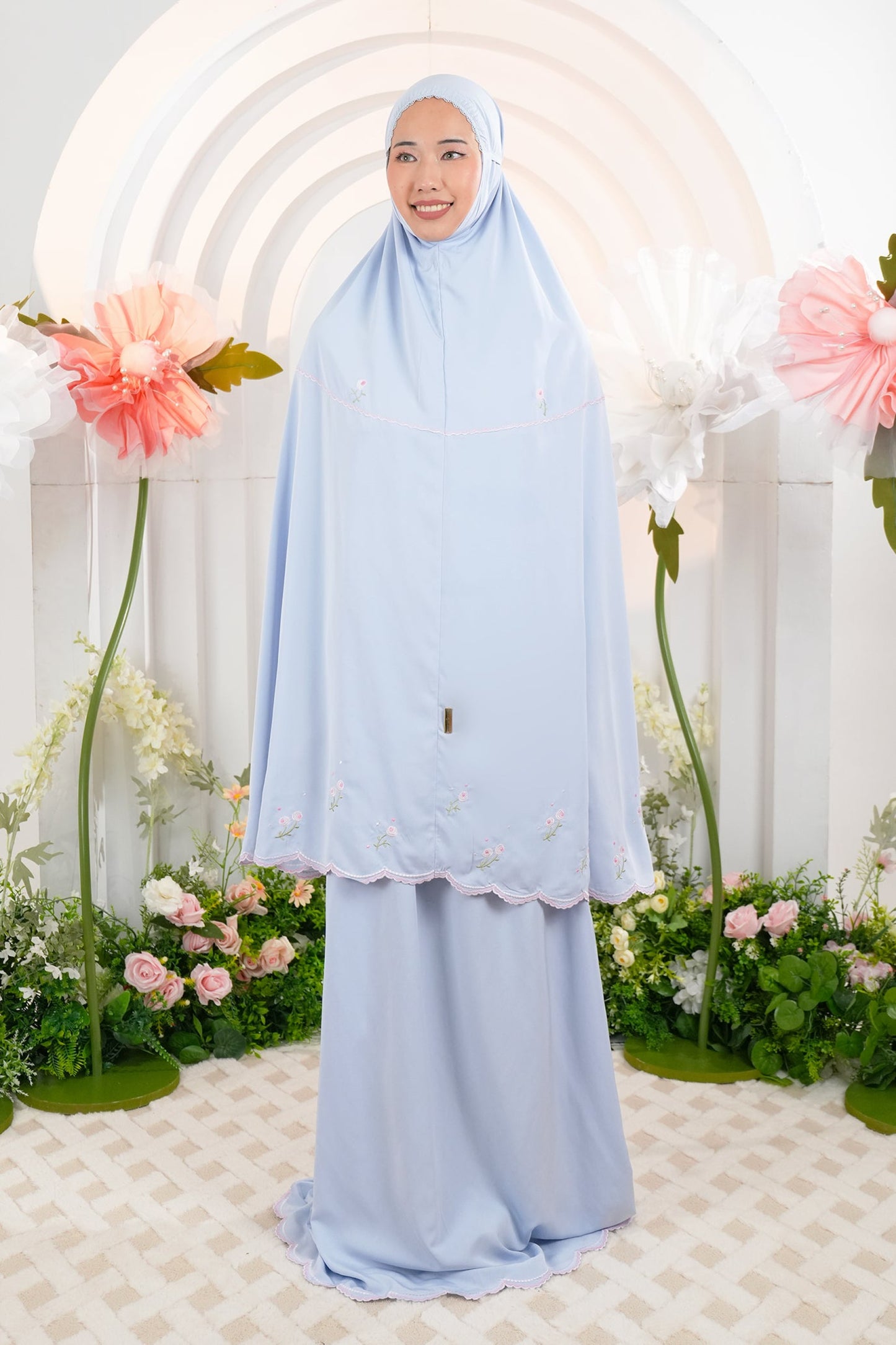 Elyse in Lilac Prayer Wear