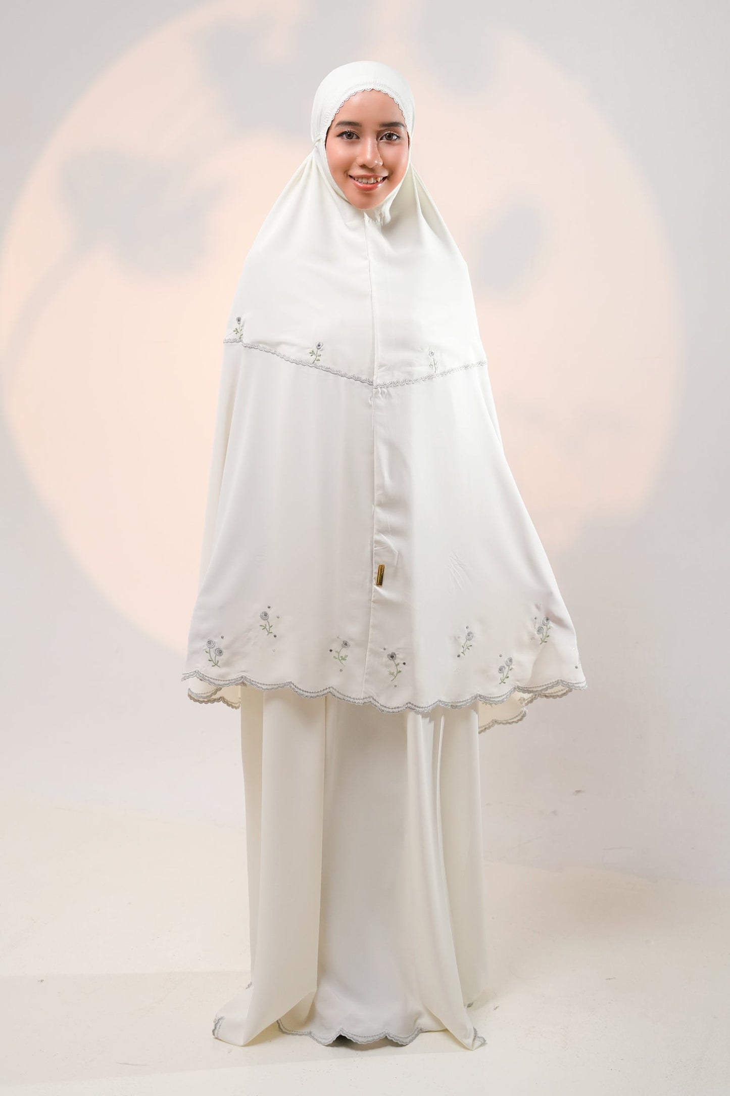 Elyse in Cream Prayer Wear