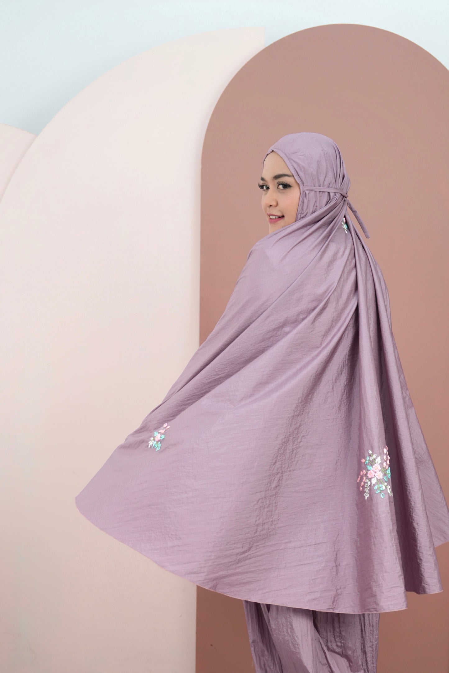 Travel Telekung 3.0 In Mauve Prayer Wear