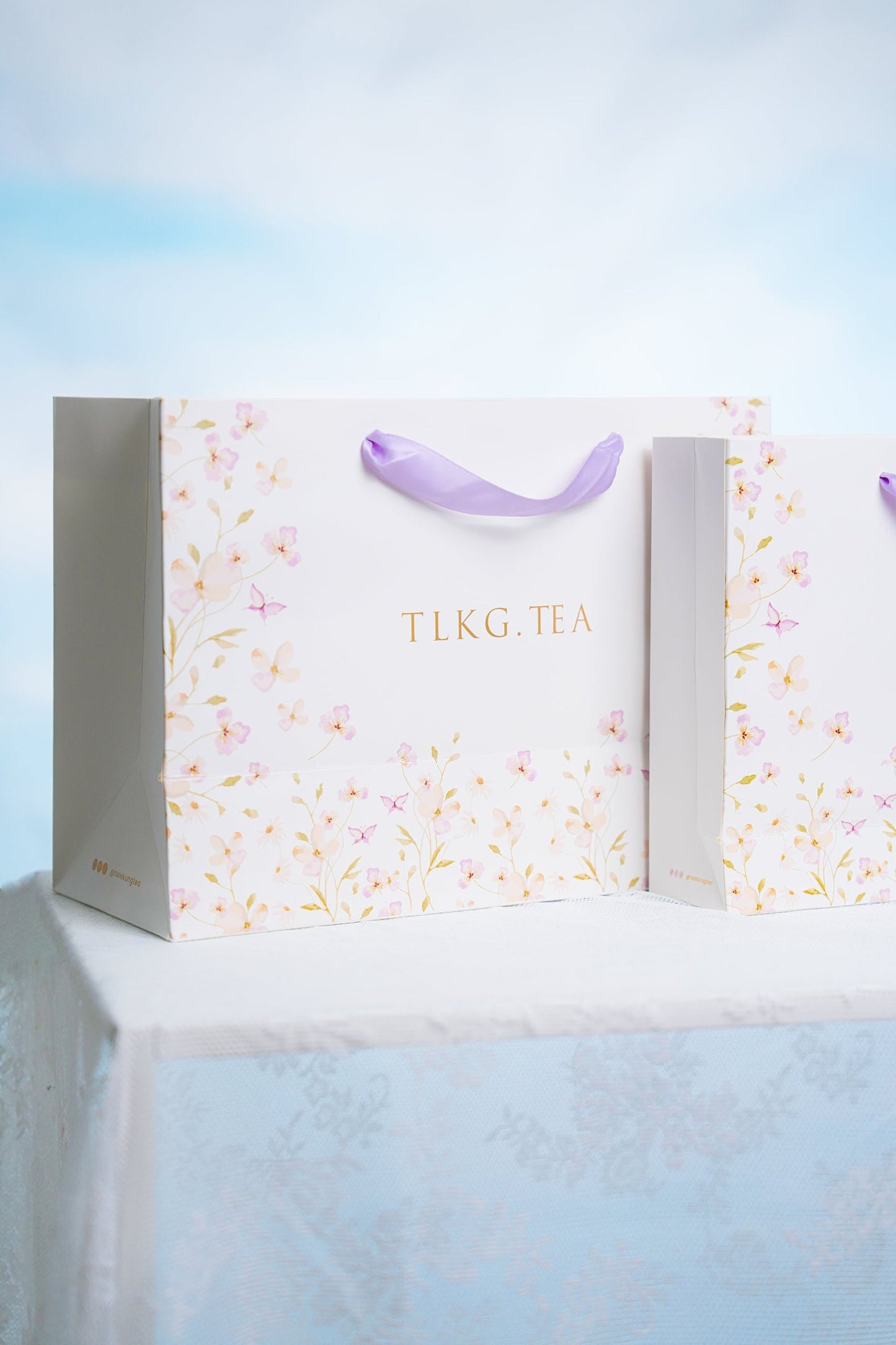 Gift Box & Bag Duo - Butterfly Boxes Tins