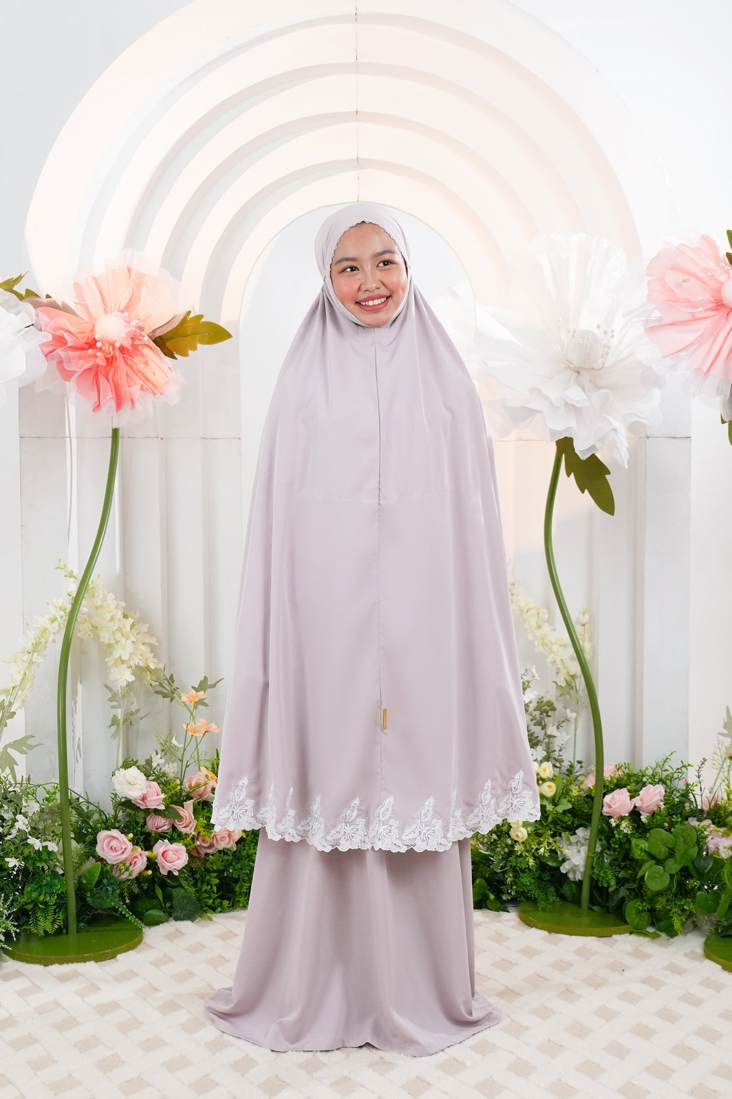 Lace Petals (Tweens) in Mulberry Prayer Wear