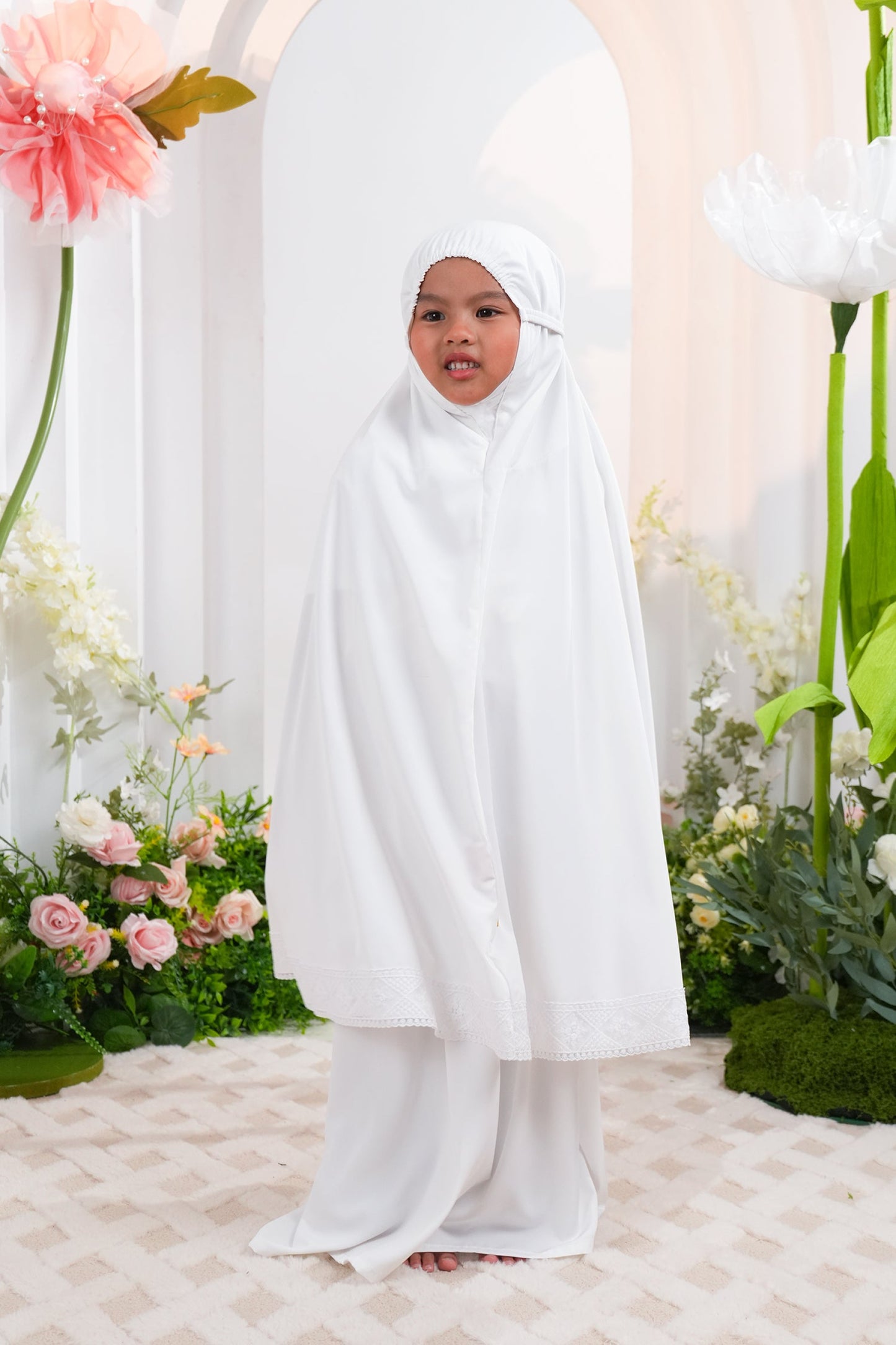 Little Primrose in Vanilla Prayer Wear