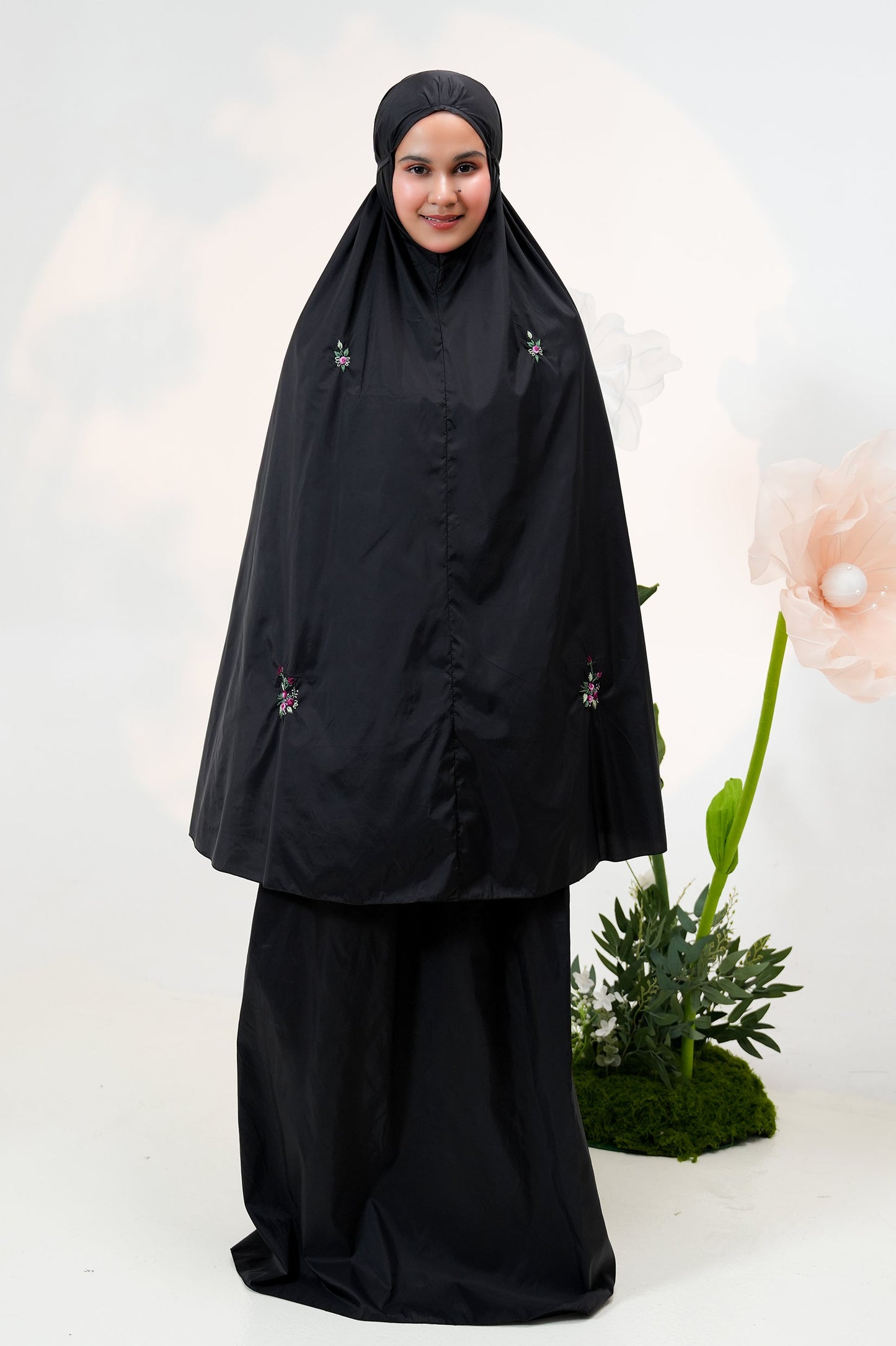 The Pocket Tea in Black Prayer Wear