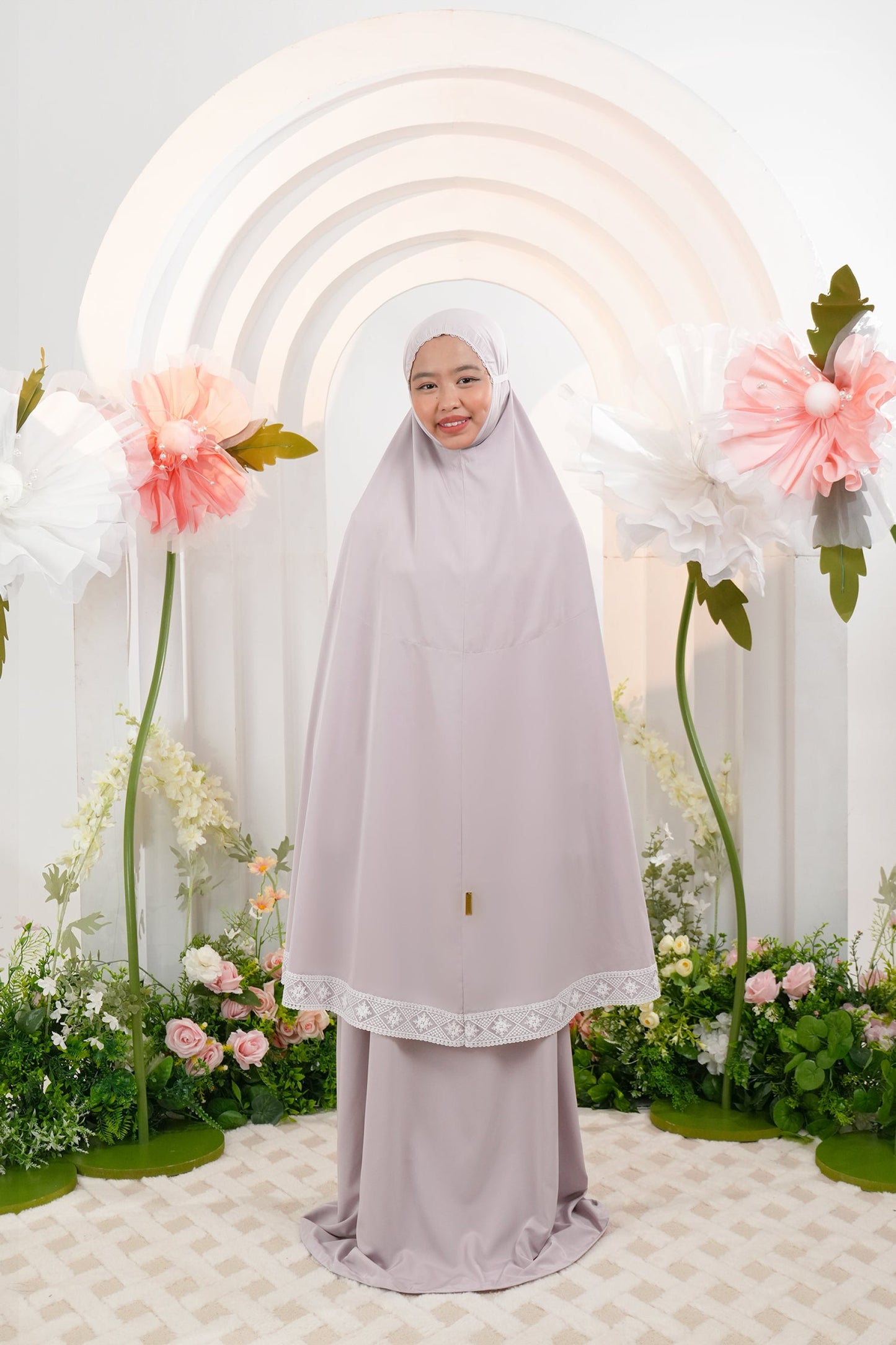 Primrose (Tweens) in Mulberry Prayer Wear