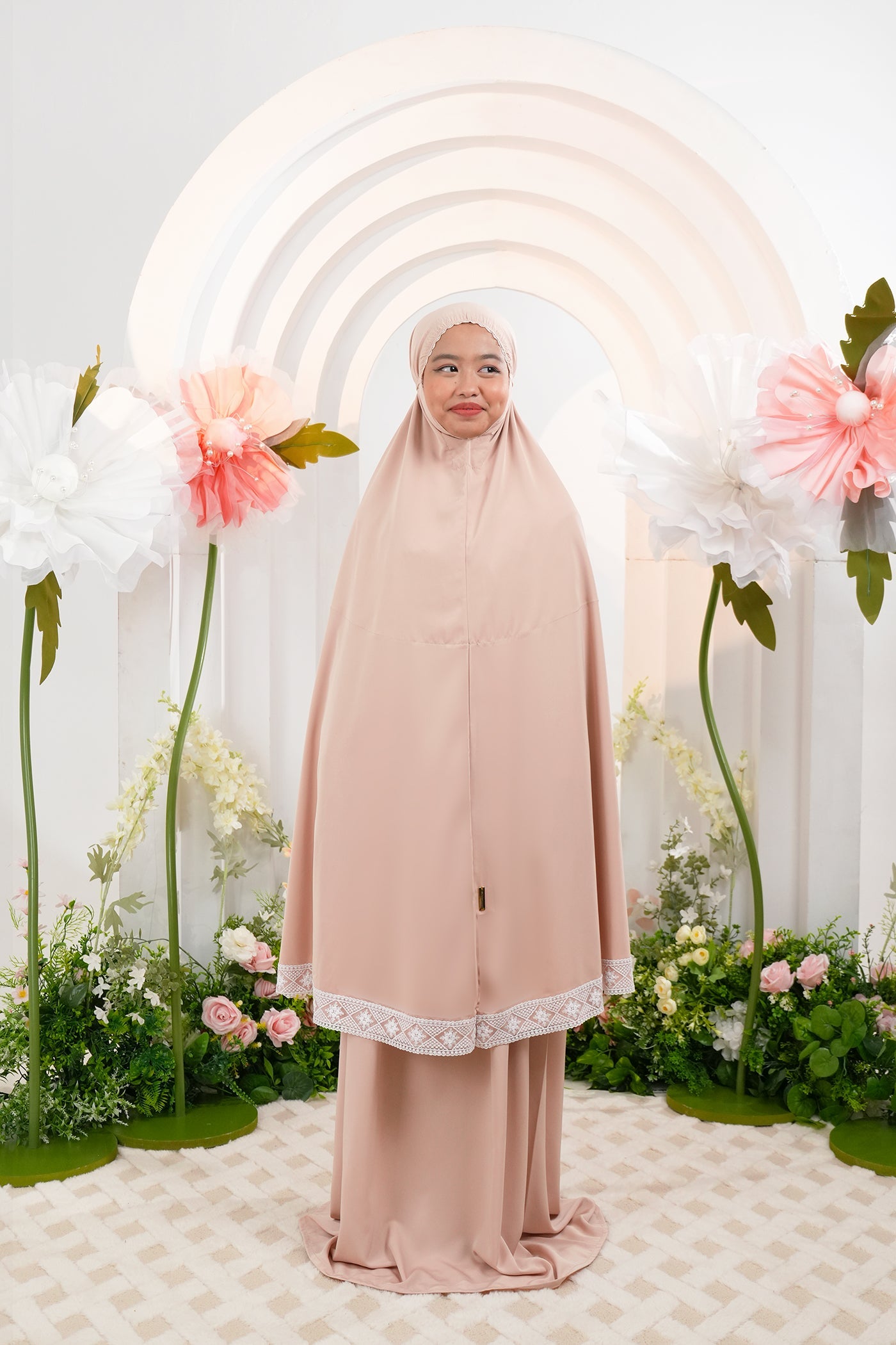 Primrose (Tweens) in Milk Tea Prayer Wear