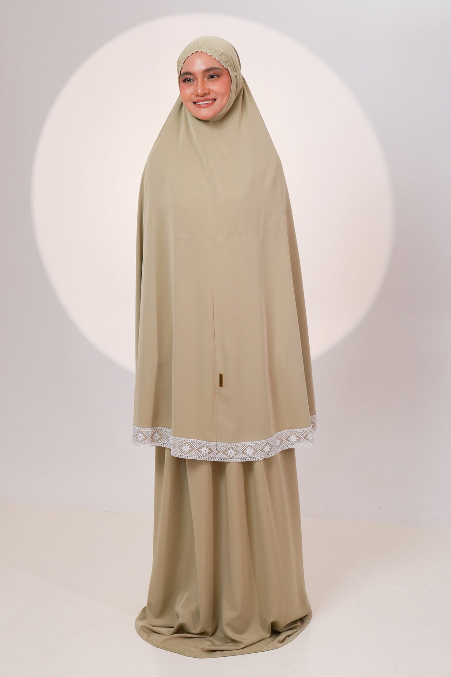 Primrose in Matcha Prayer Wear