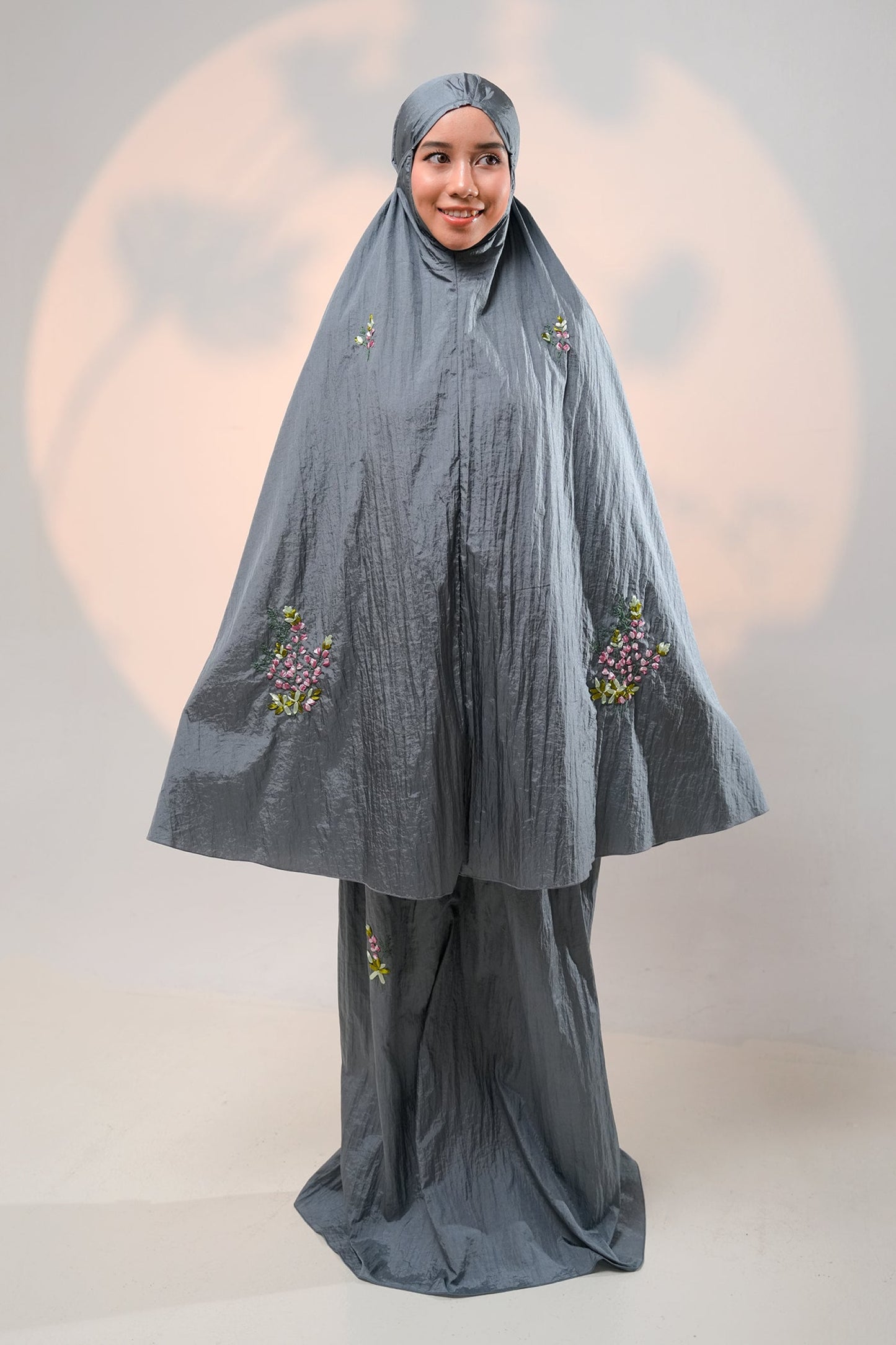Rosebuds Travel in Grey Prayer Wear