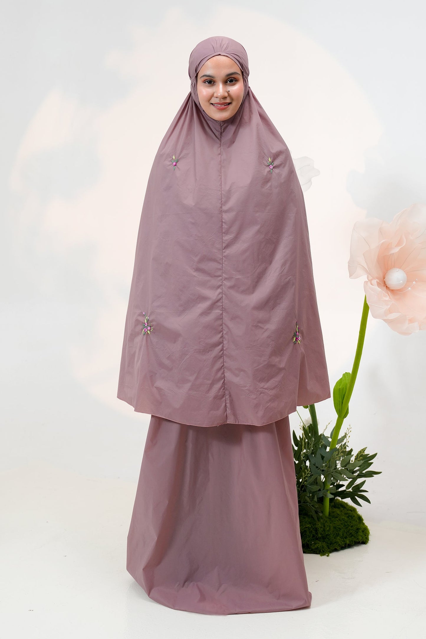 The Pocket Tea in Mauve Prayer Wear