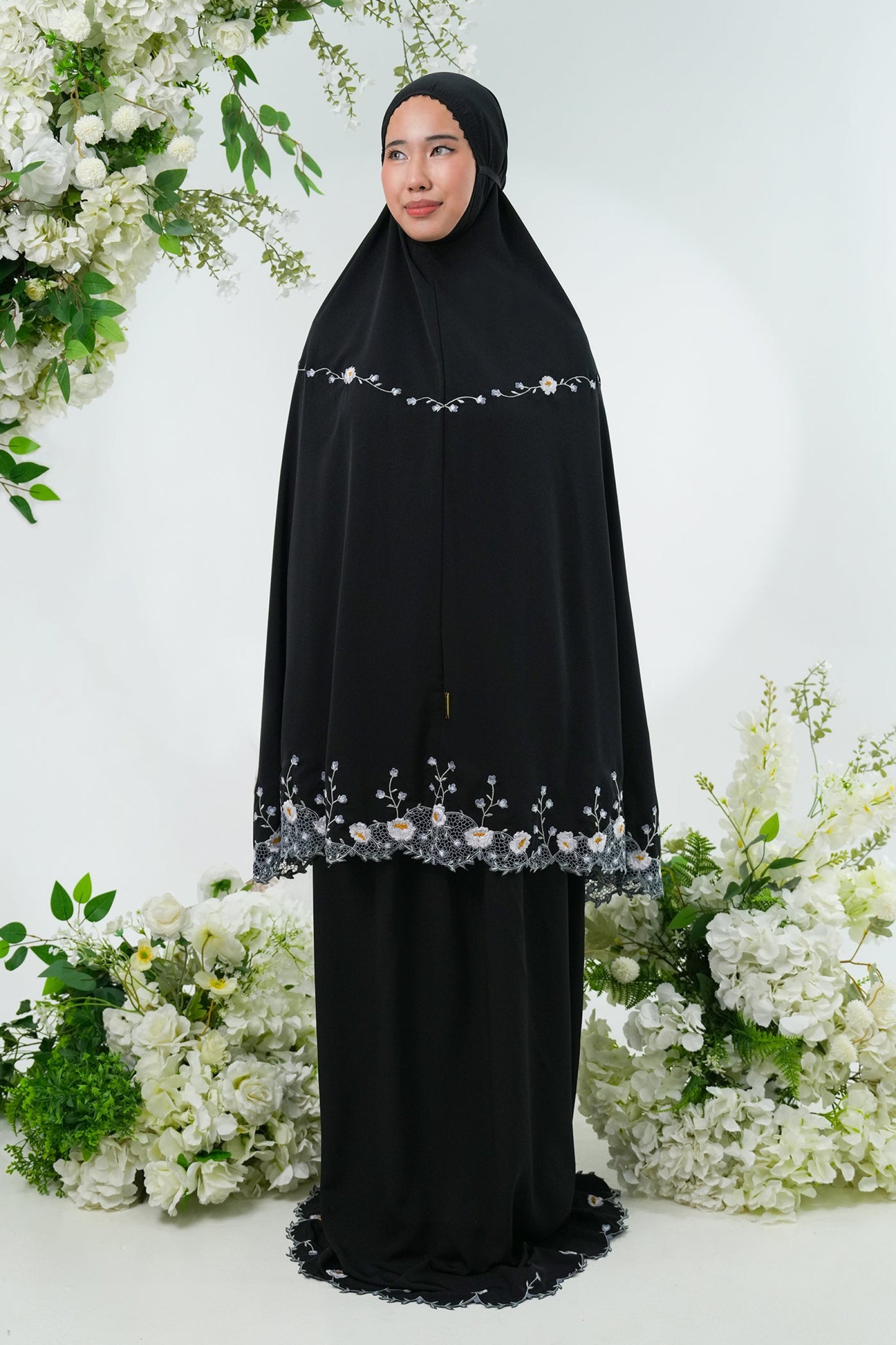 Timeless in Black Prayer Wear