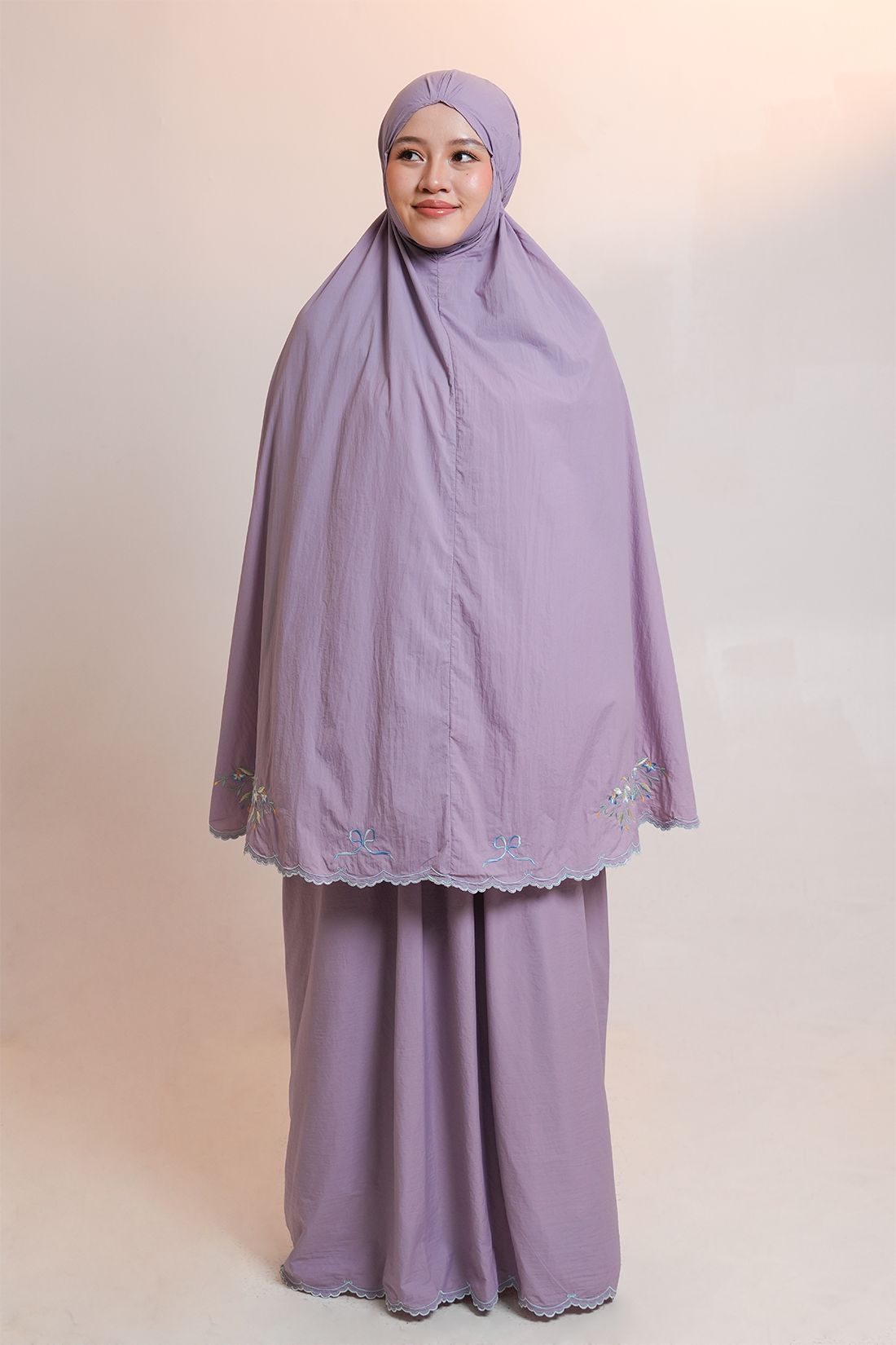 Whispered Grace in Wisteria