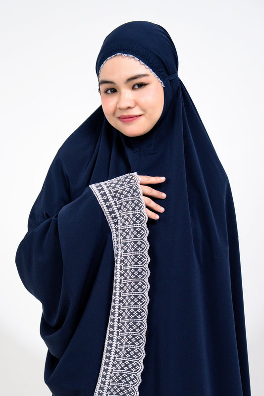 Dewdrops In Navy Prayer Wear