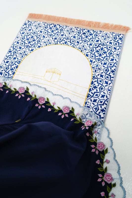 The Journey Prayer Mat in Midnight