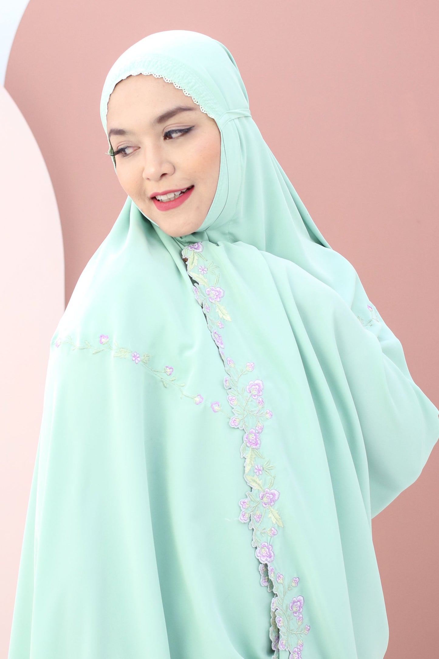 Nayla In Green Prayer Wear