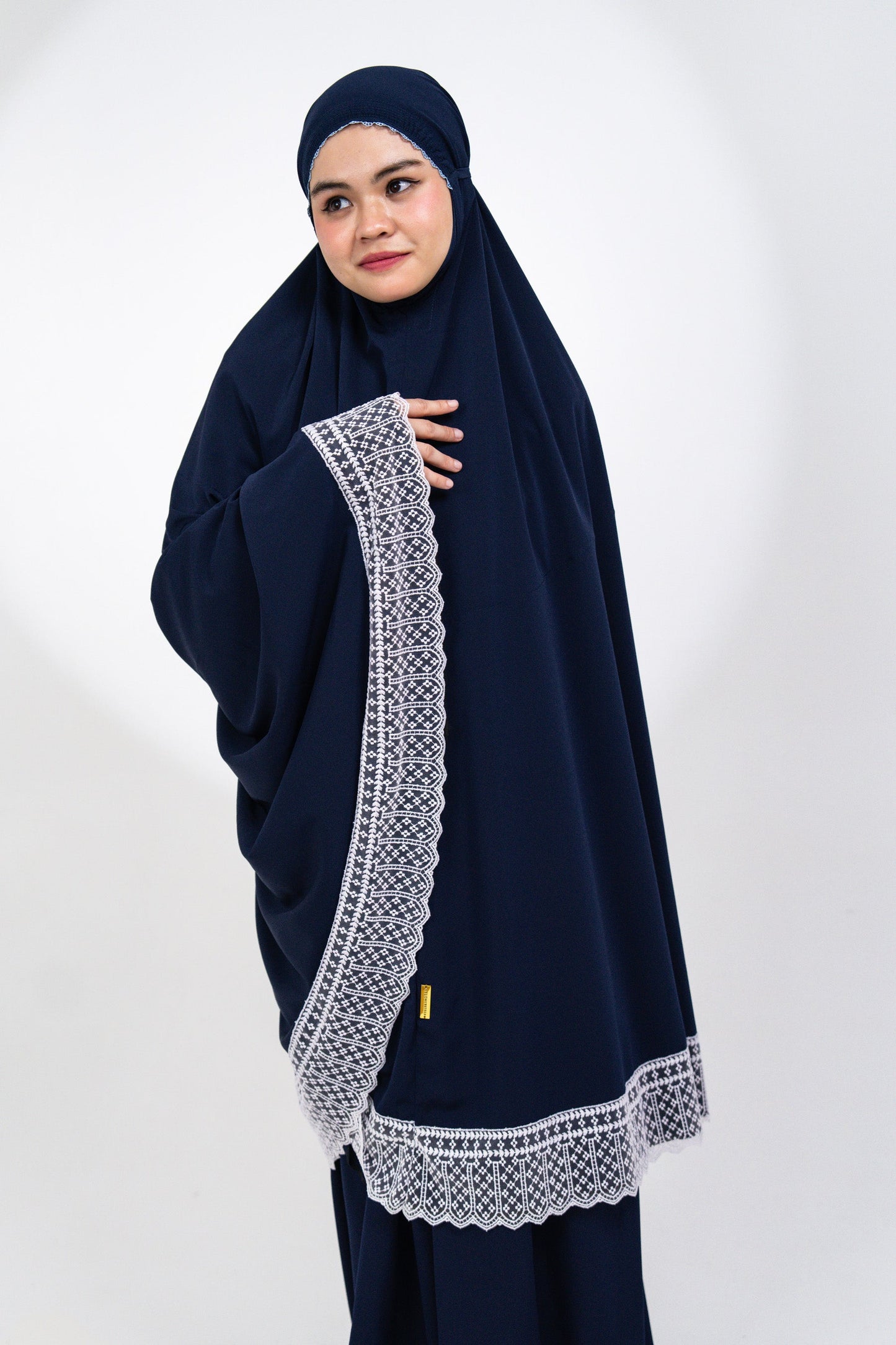 Dewdrops In Navy Prayer Wear