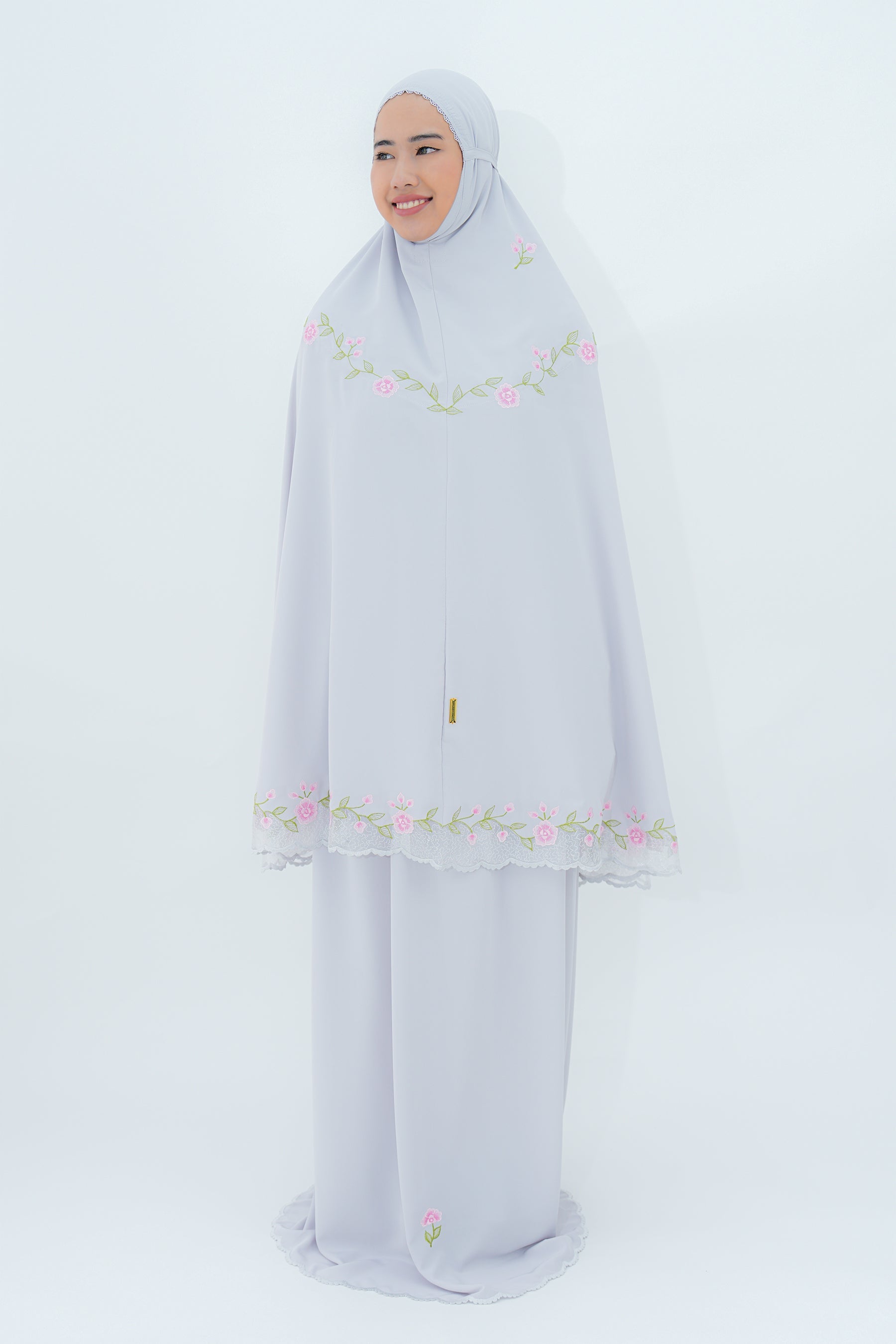 Lotus In Grey Prayer Wear