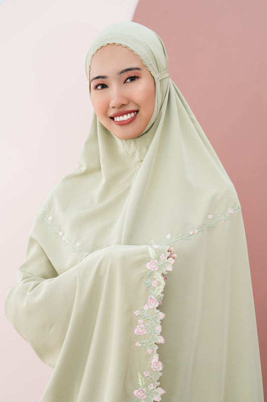 Nayla In Matcha Prayer Wear