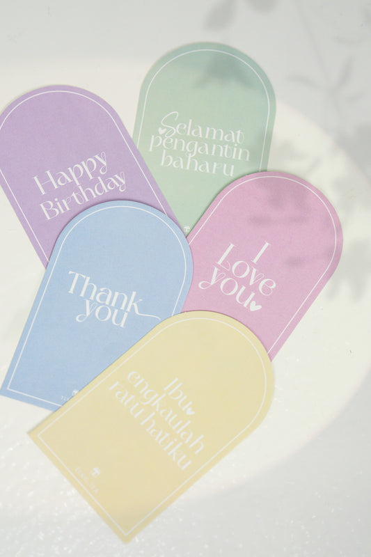 Arch Message Card (Pack of 5)