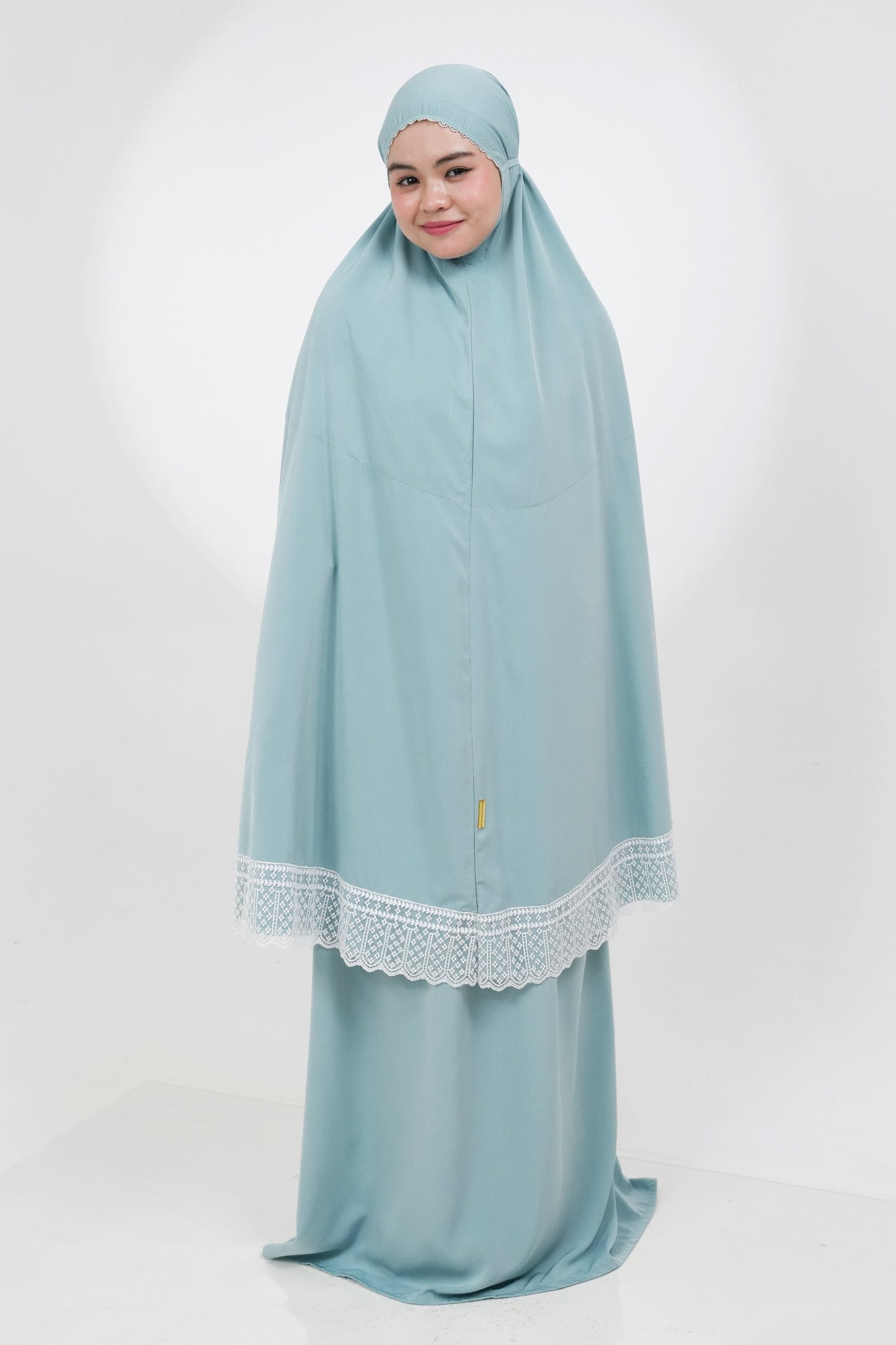 Dewdrops In Mint Prayer Wear