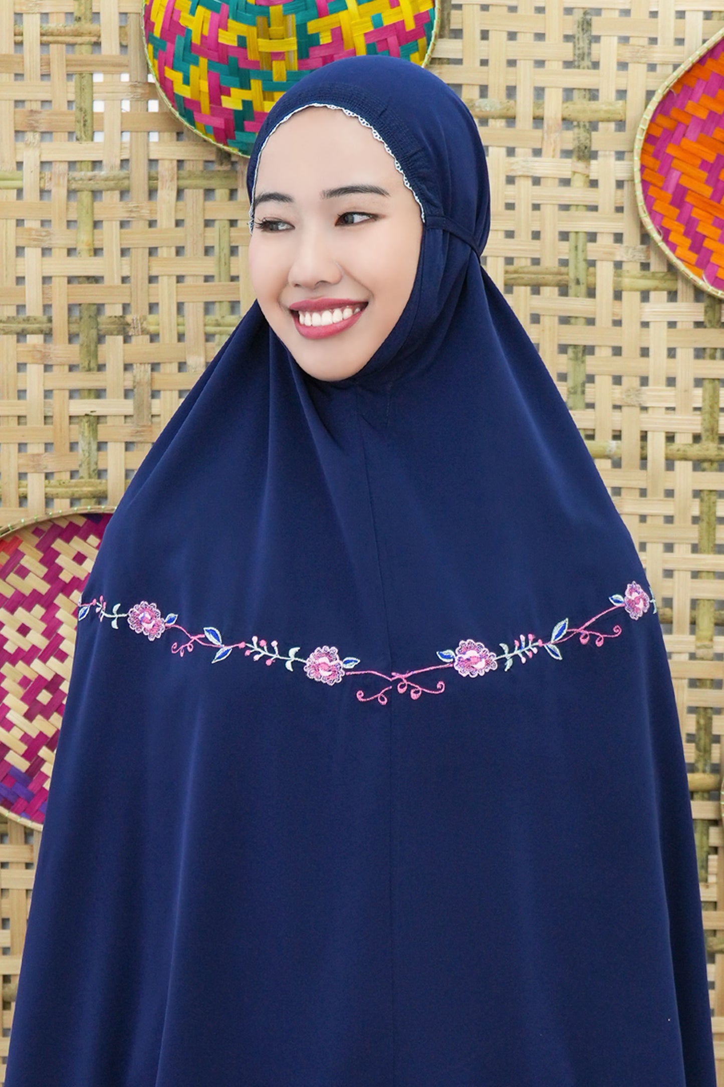 Irisia In Navy Prayer Wear