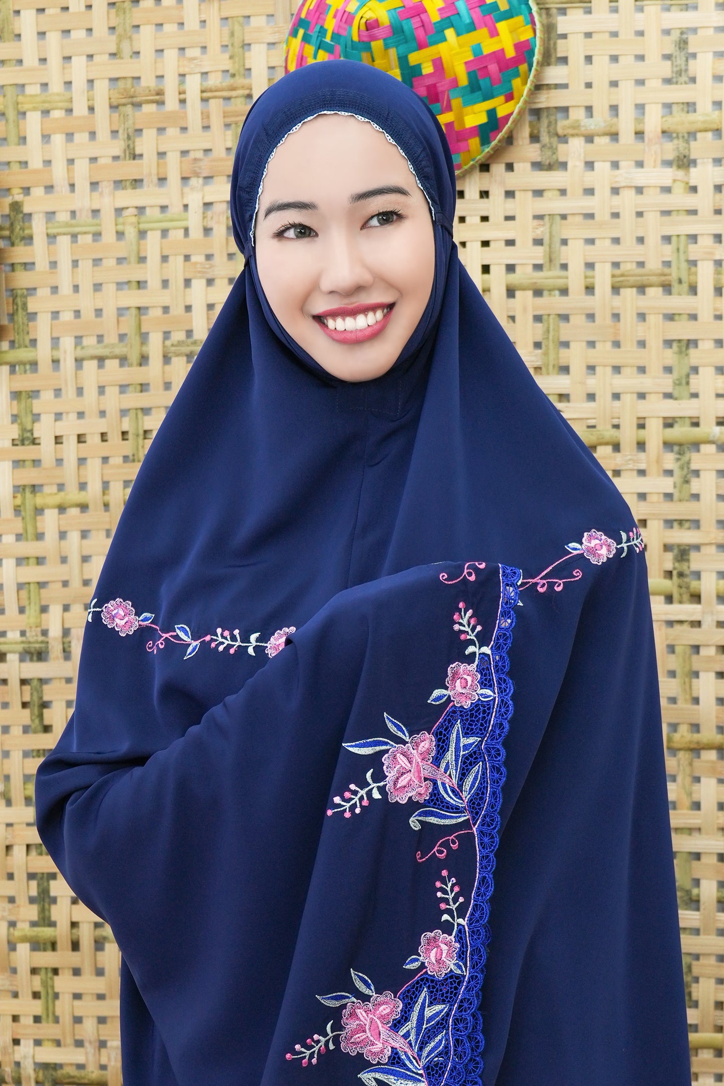 Irisia In Navy Prayer Wear