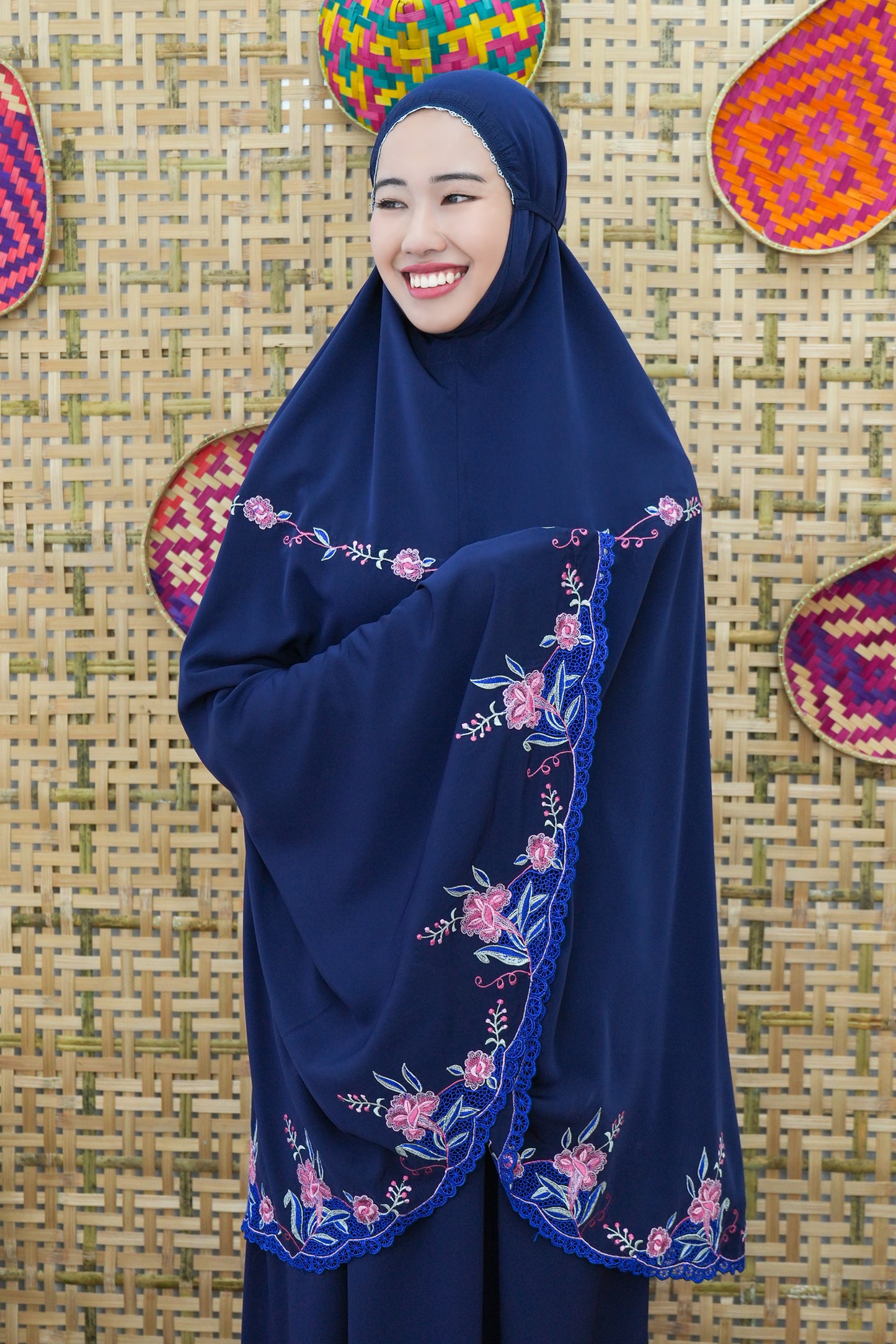 Irisia In Navy Prayer Wear