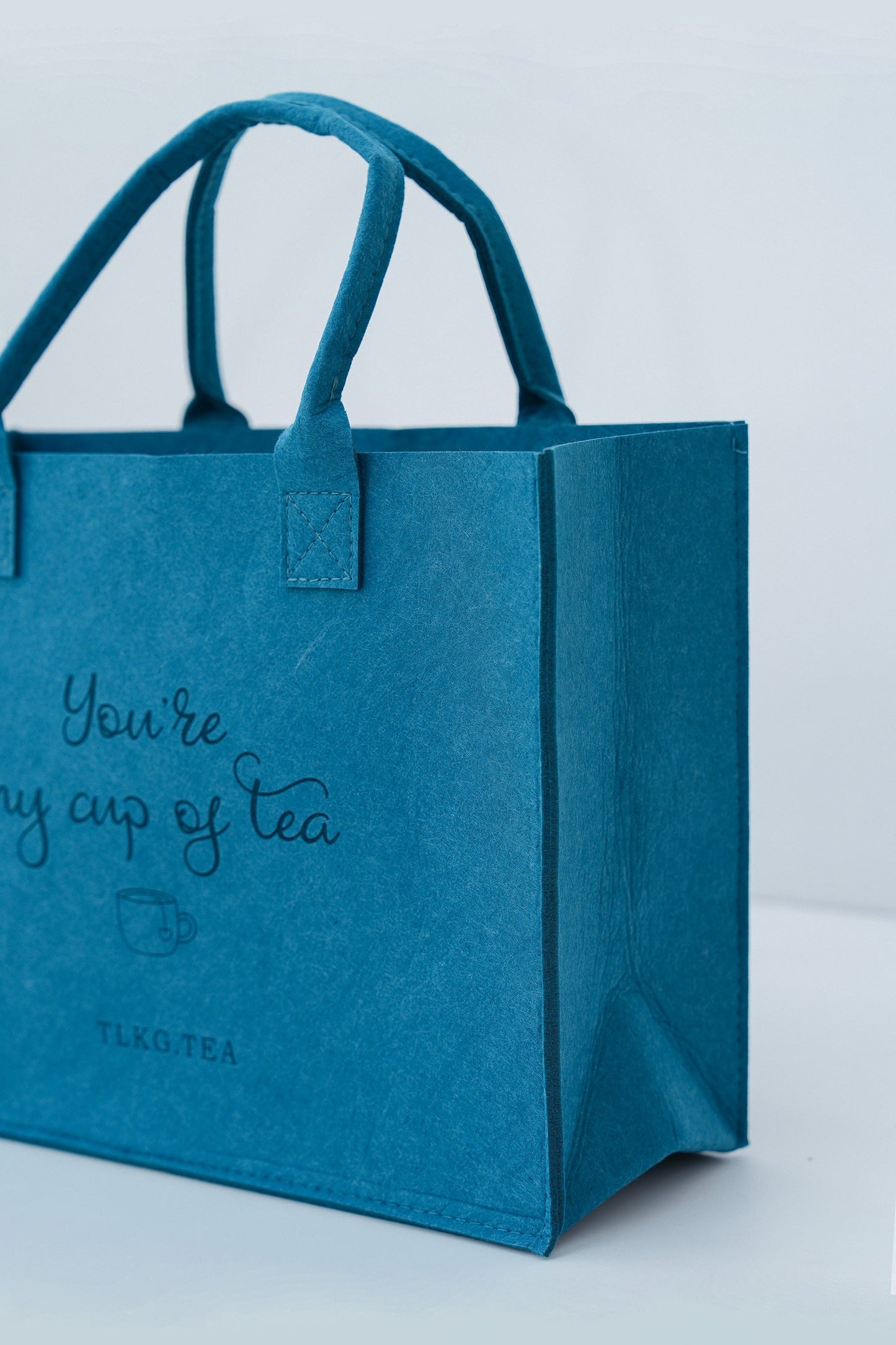 Felt Gift Bag In Teal Prayer Mat &