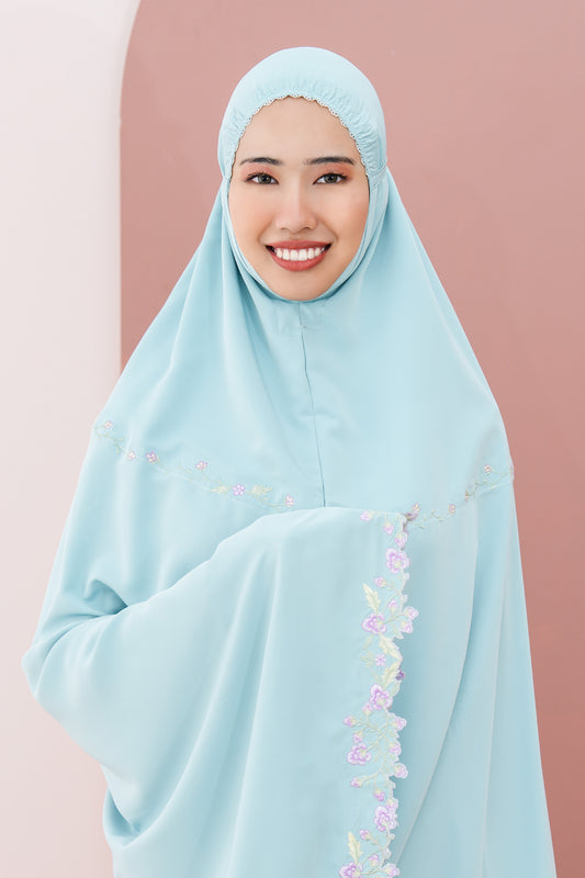 Nayla In Mint Prayer Wear