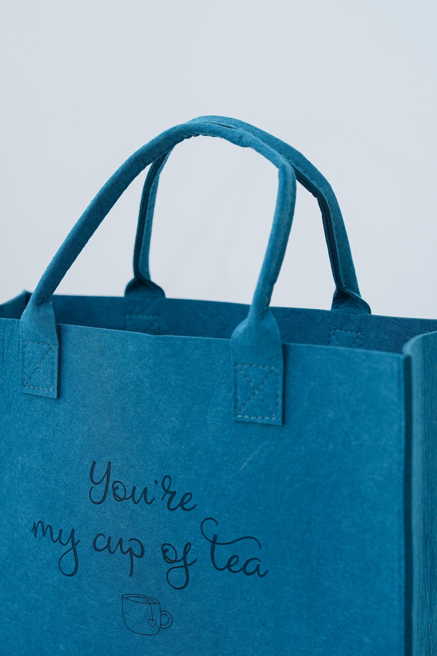 Felt Gift Bag In Teal Prayer Mat &