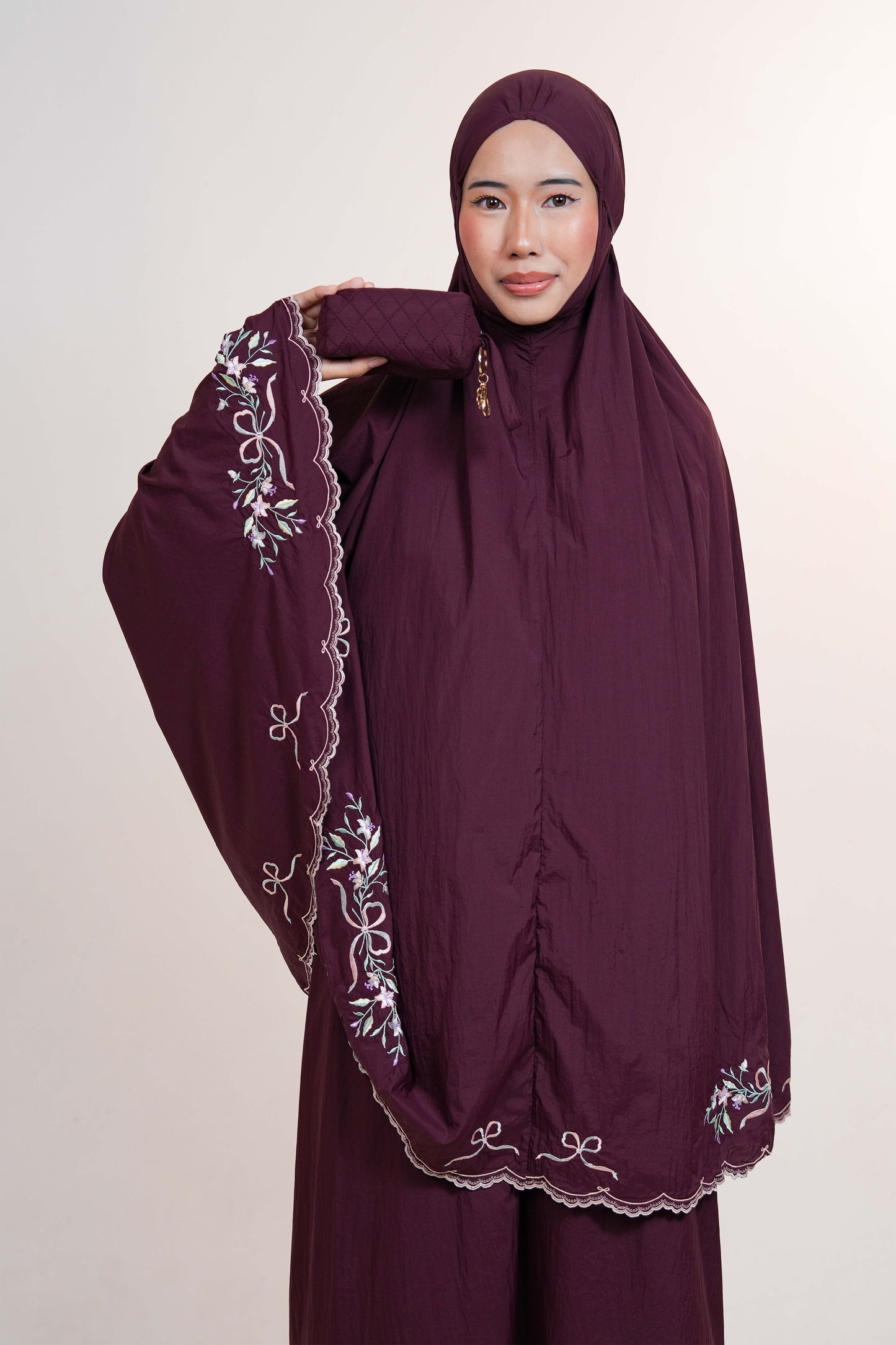 Whispered Grace in Velvet Berry