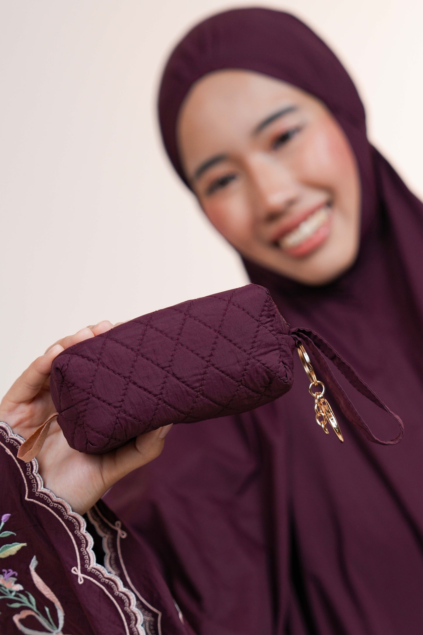 Whispered Grace in Velvet Berry