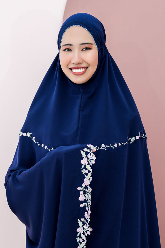 Nayla In Navy Prayer Wear