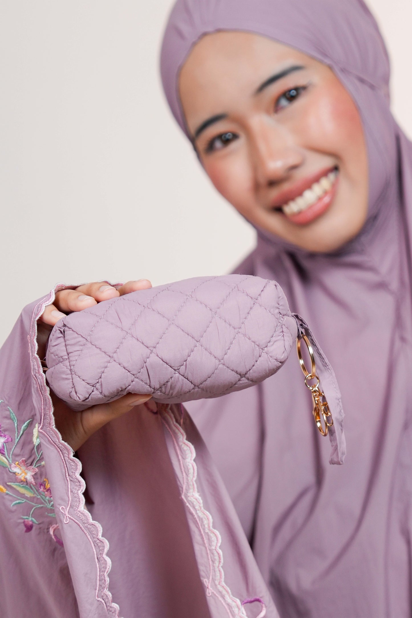 Whispered Grace in Enchanted Violet