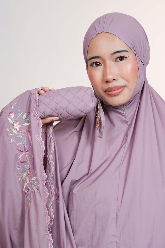 Whispered Grace in Enchanted Violet