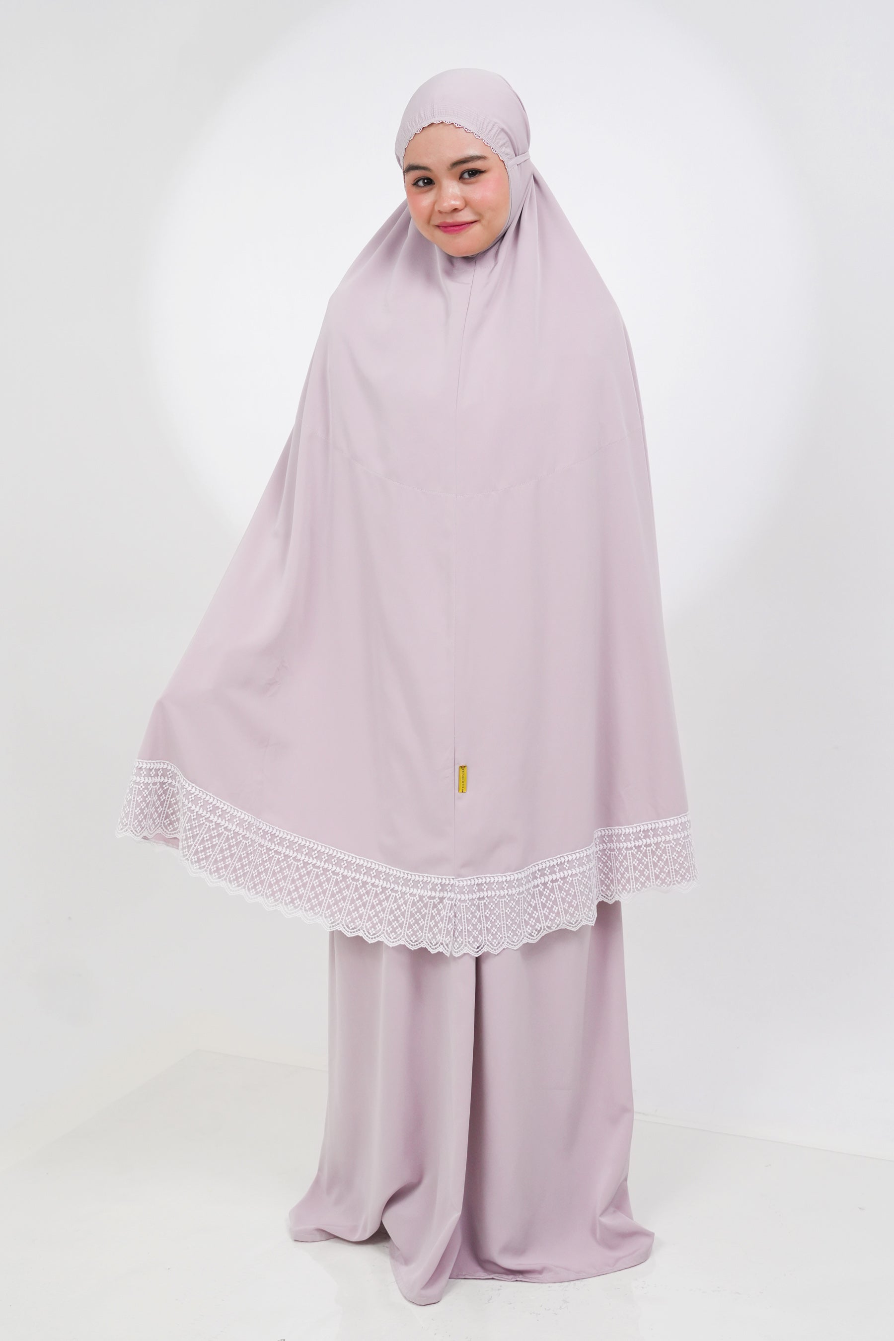 Dewdrops In Mulberry Prayer Wear