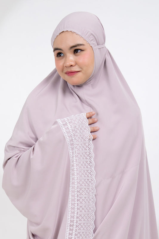 Dewdrops In Mulberry Prayer Wear