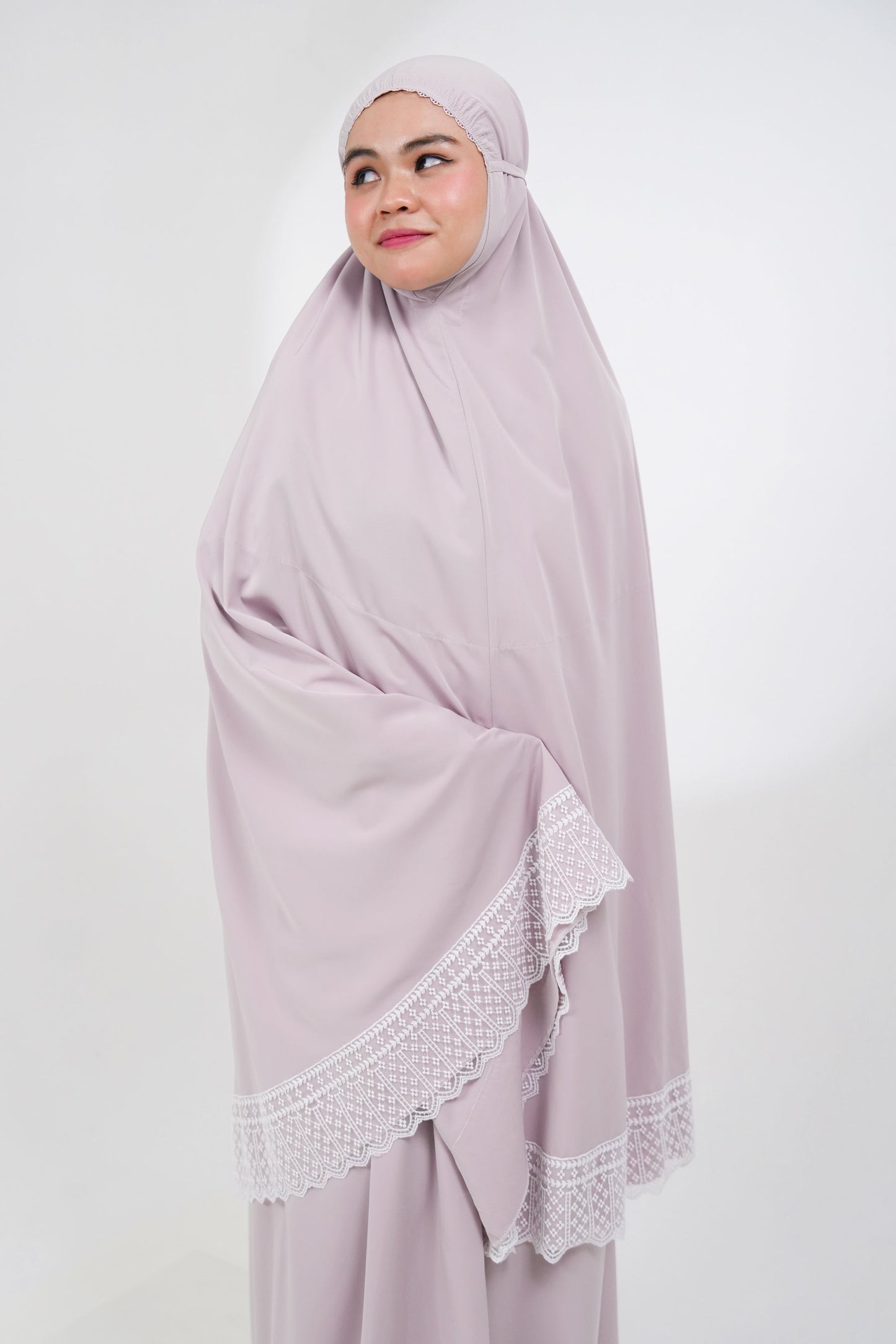 Dewdrops In Mulberry Prayer Wear